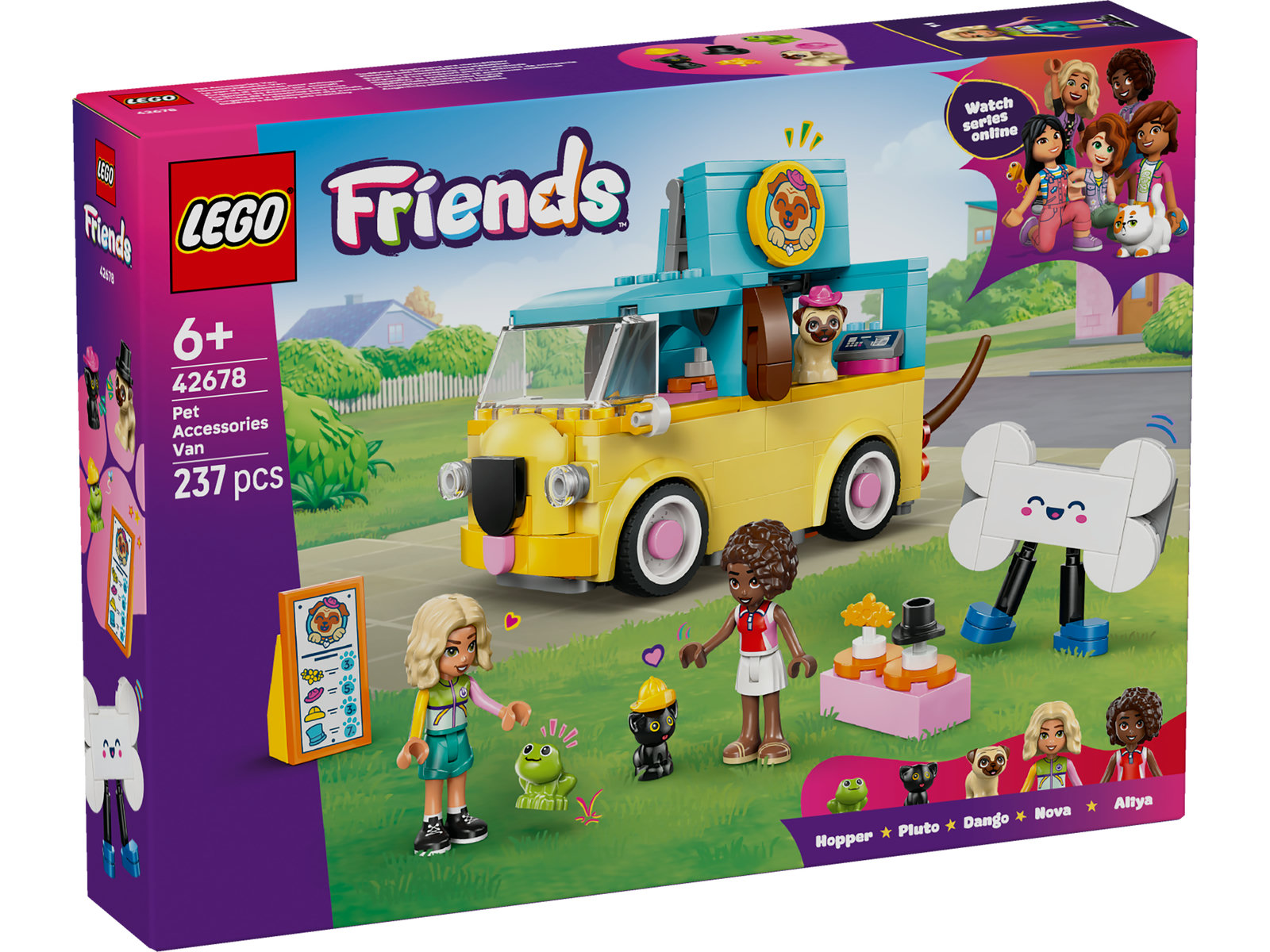 LEGO 42678 LEGO® Friends 42678 - Haustierzubehör-Van – Verpackung vorne