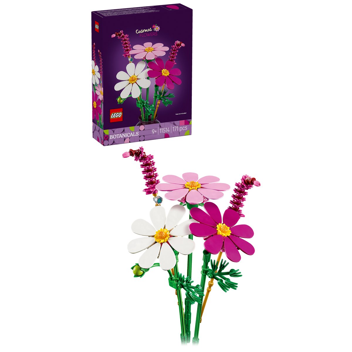 LEGO 11514 LEGO® Botanicals 11514 - Kosmeen – Box & Produkt