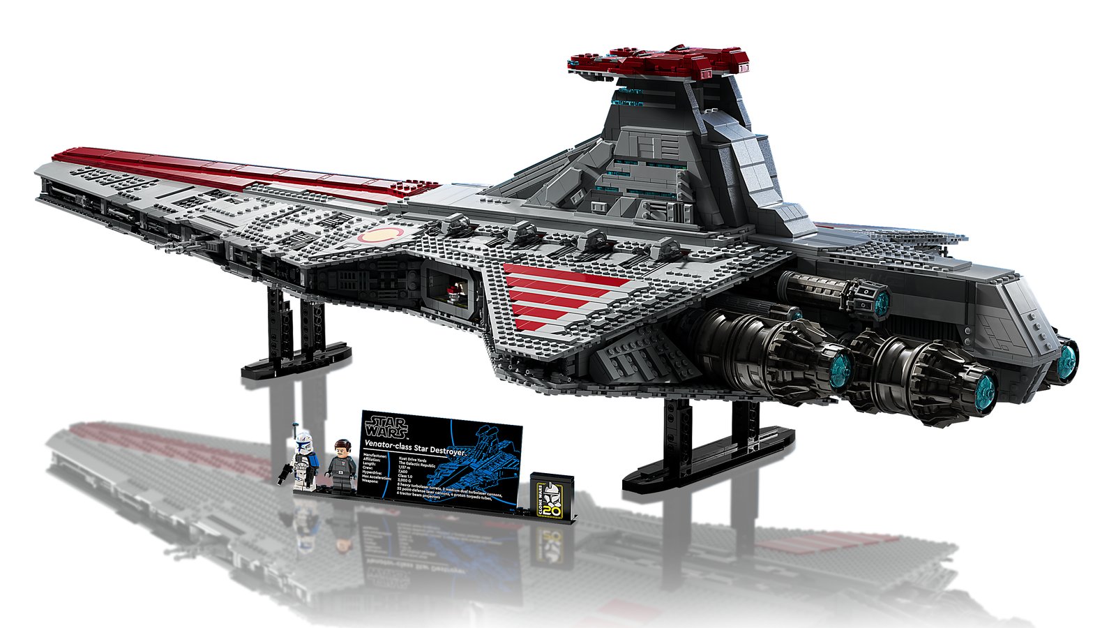 LEGO 75367 LEGO® Star Wars™ 75367 - Republikanischer Angriffskreuzer der Venator-Klasse – Detailansicht 5