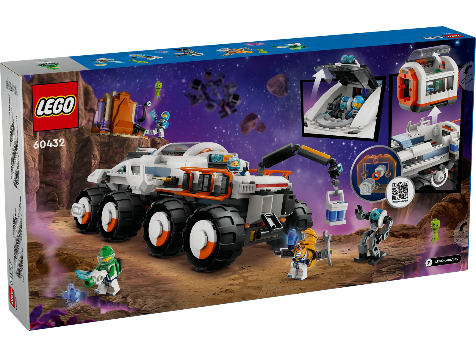 LEGO® City 60432 - Kommando-Rover mit Ladekran