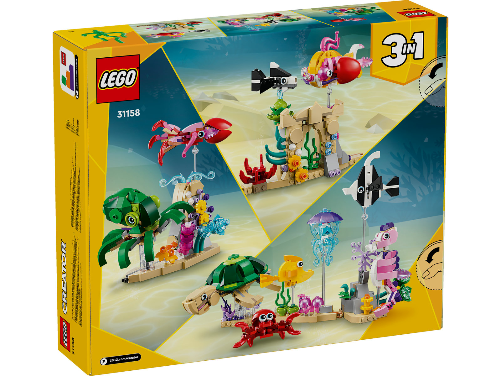LEGO® Creator 31158 - Meerestiere