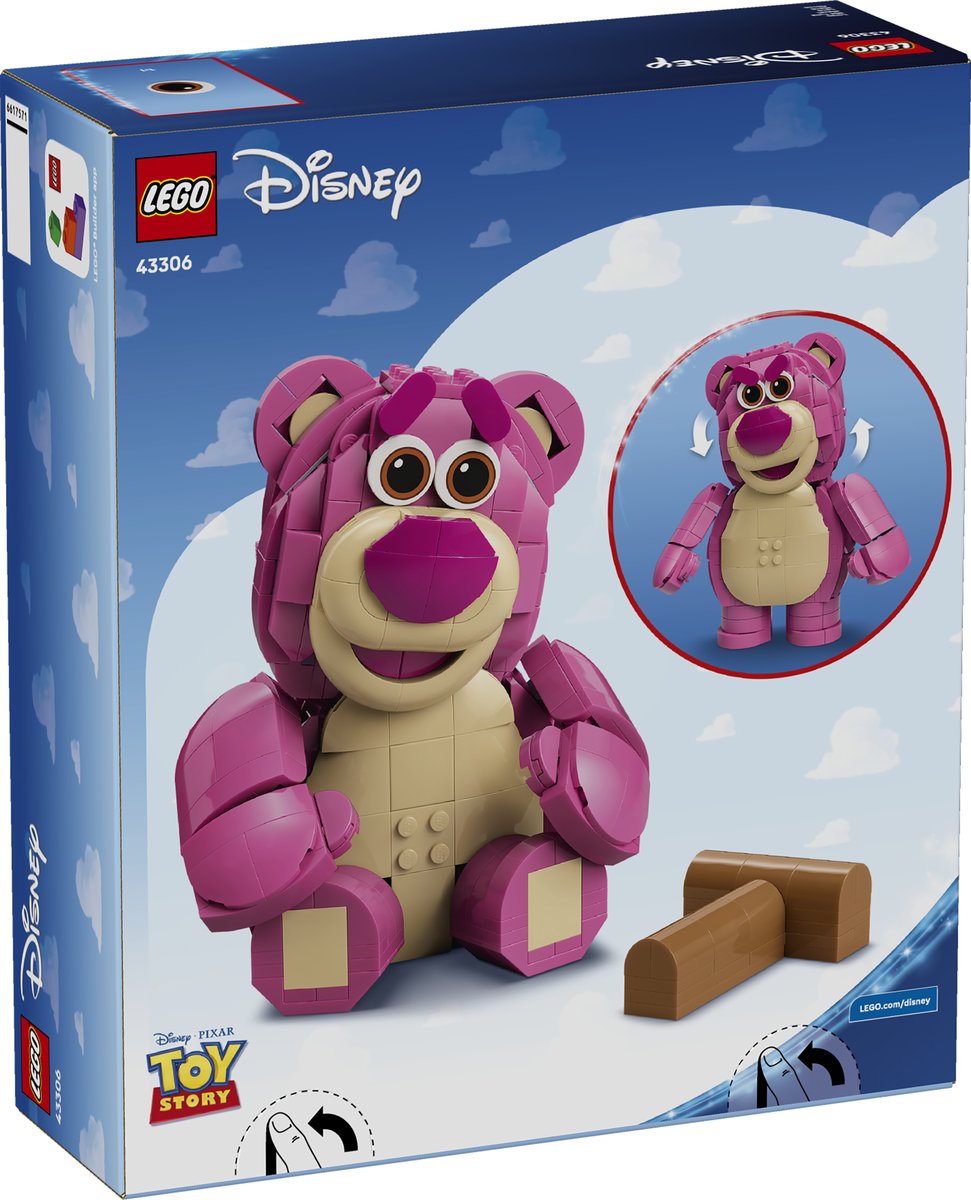 LEGO 43306 LEGO® ǀ Disney and Pixar Toy Story 43306 - Lotso – Verpackung hinten
