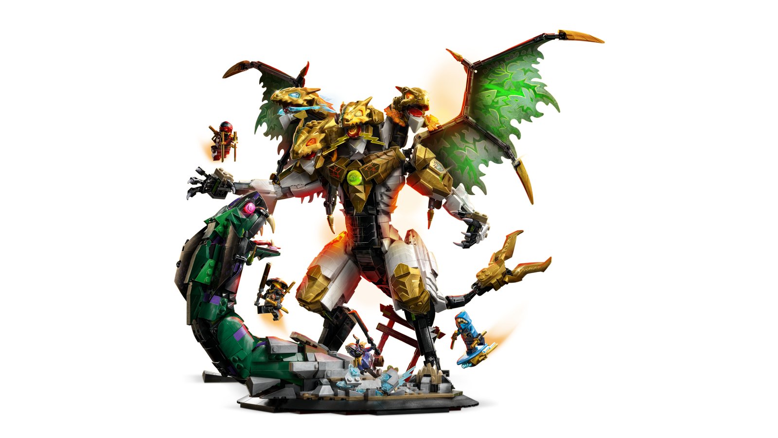 LEGO 71872 LEGO® NINJAGO® 71872 - Duell mit dem Ultradrachen – Primäres Produktbild