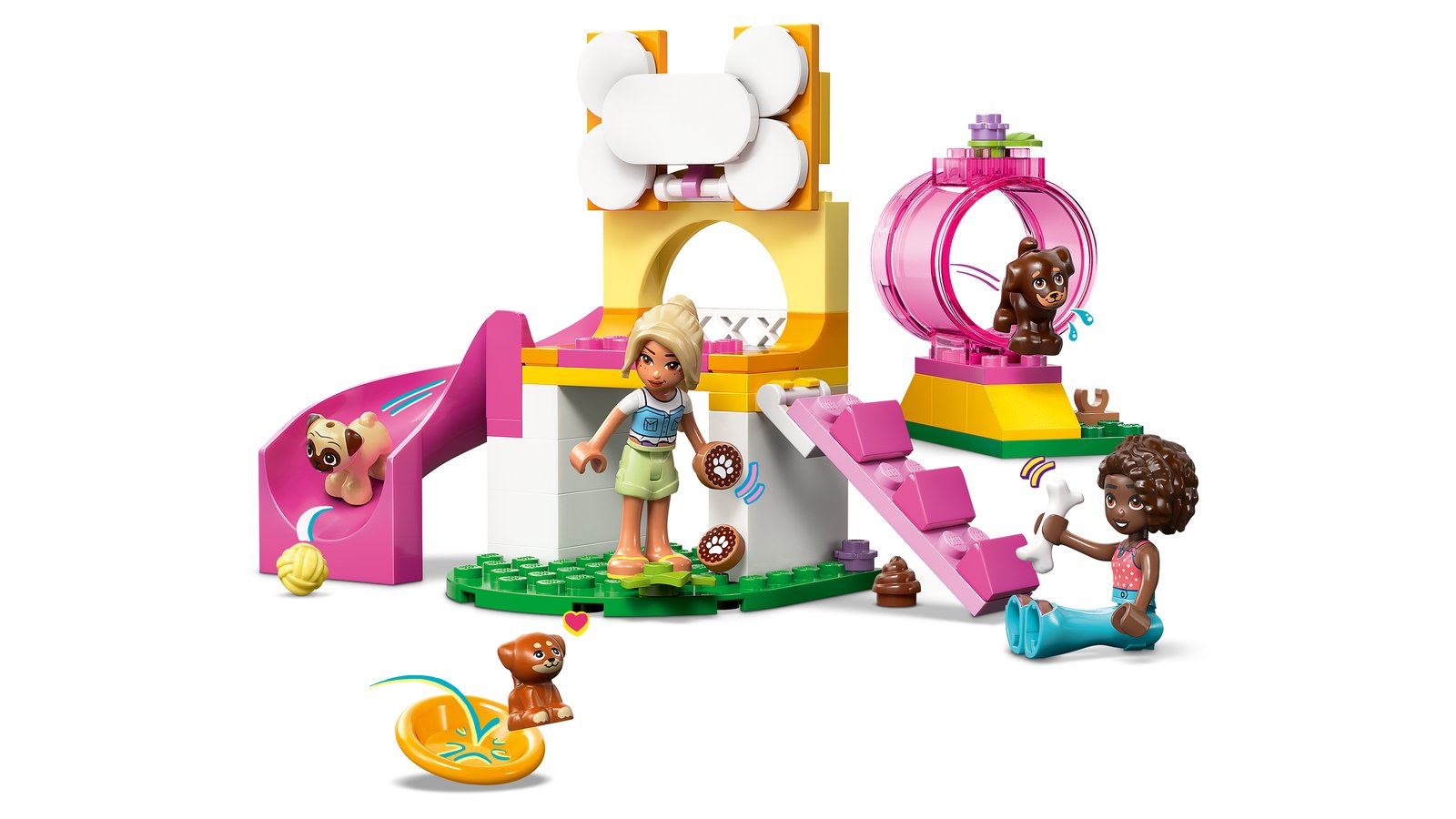 LEGO 42665 LEGO® Friends 42665 - Welpenspielplatz – Primaeres Produktbild