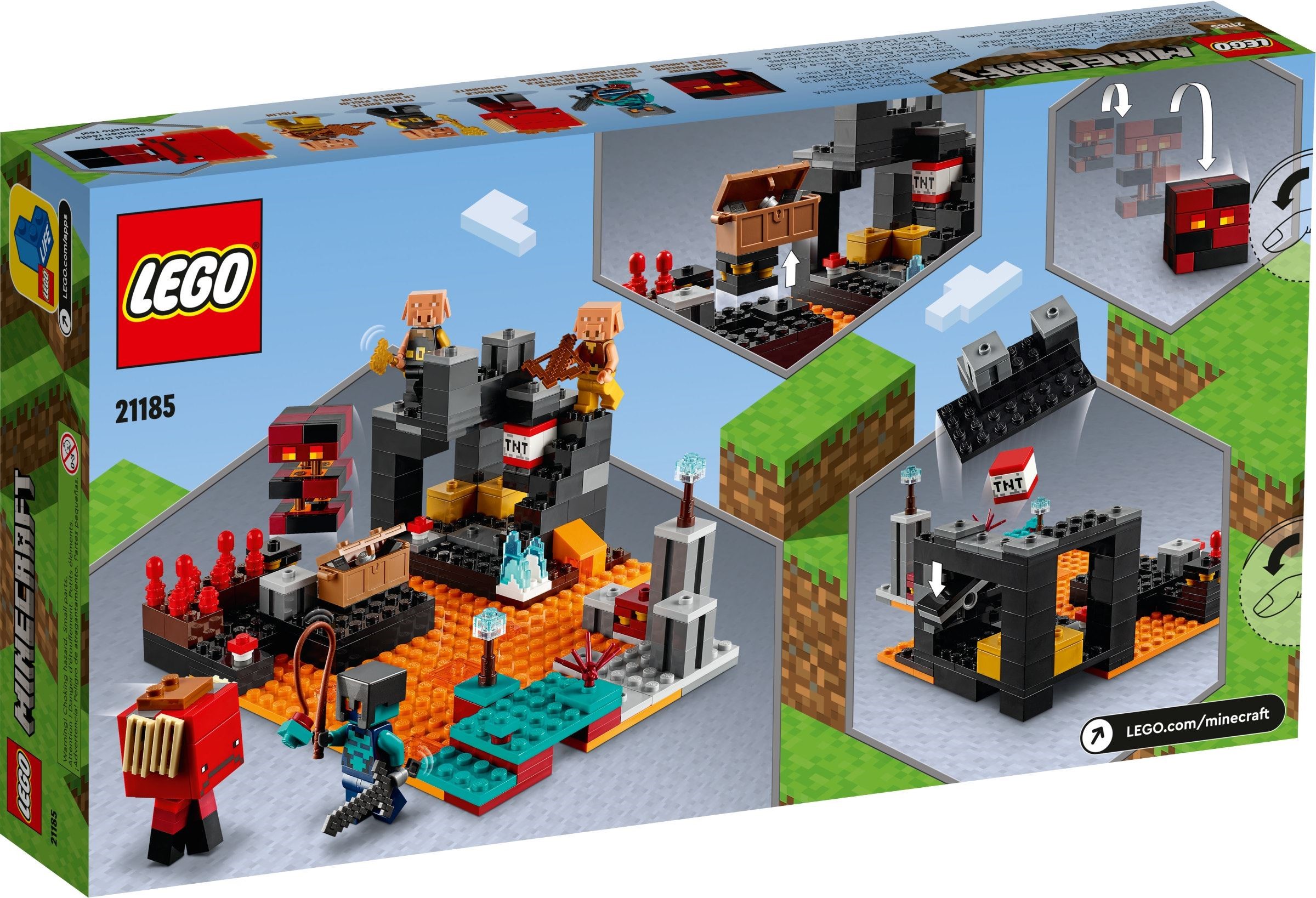 LEGO® Minecraft™ 21185 - Die Netherbastion