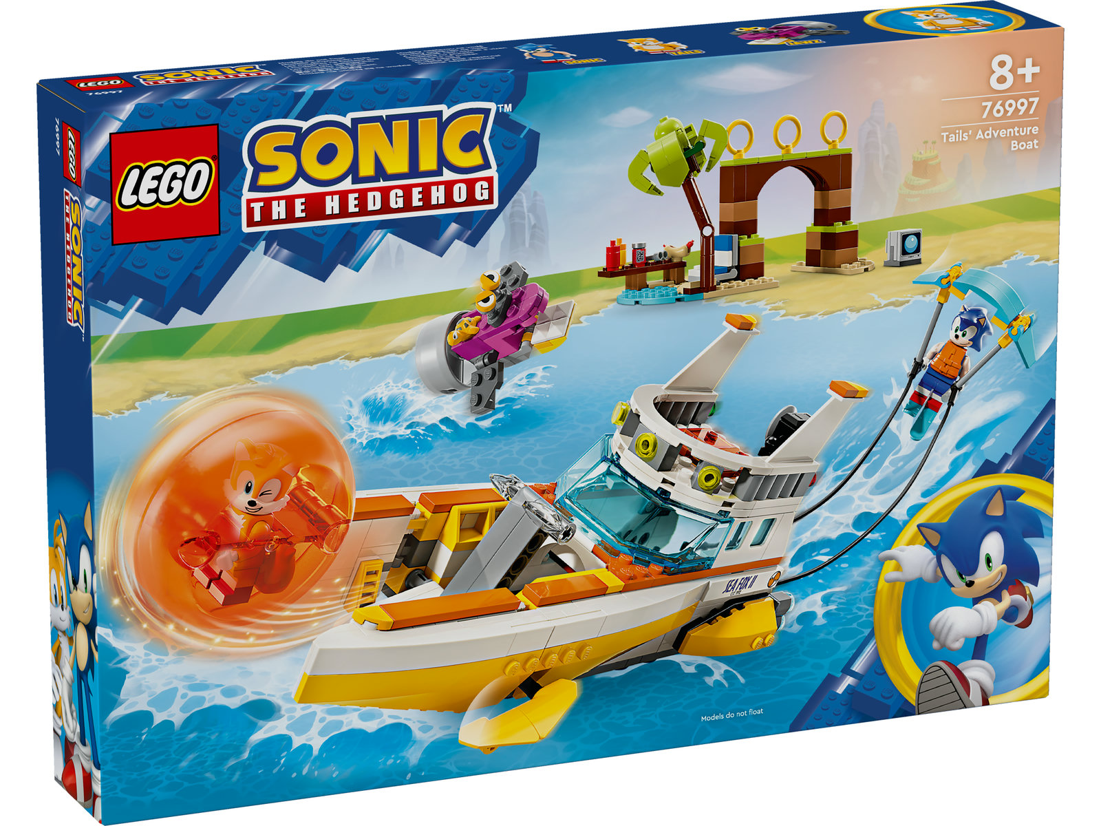 LEGO® Sonic 76997 - Tails‘ Abenteuerboot