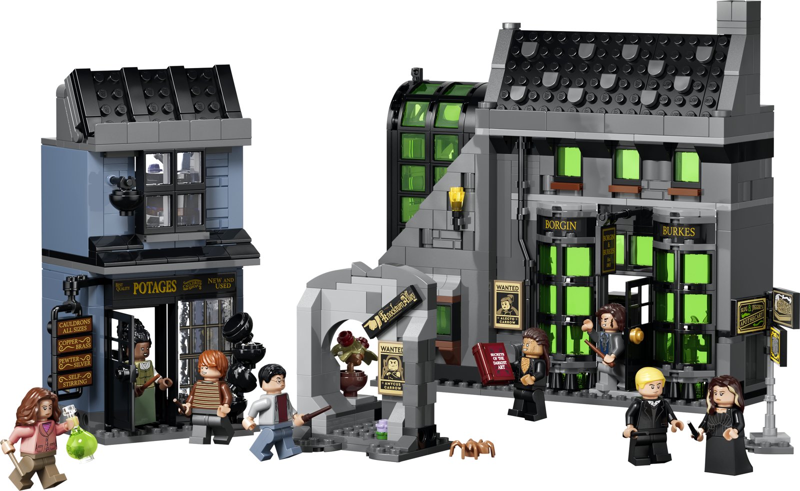 LEGO 76471 LEGO® Harry Potter™ 76471 - Zaubererläden in der Winkelgasse – Produktfoto