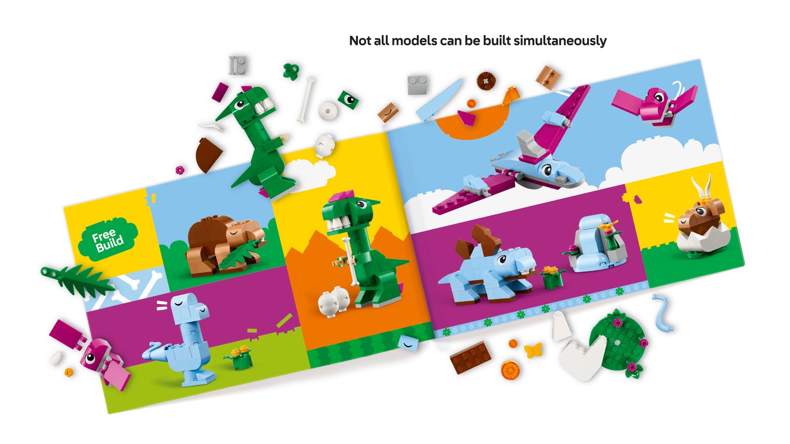 LEGO 11041 LEGO® Classic 11041 - Kreative Dinosaurier – Detailansicht 5