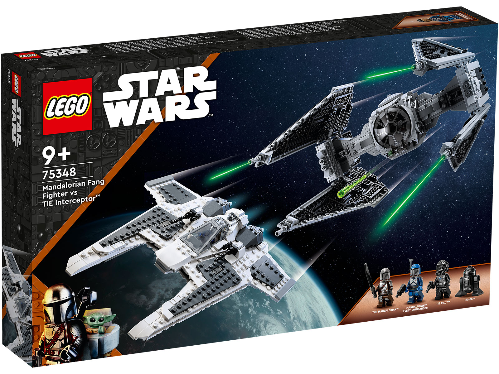 LEGO® Star Wars™ 75348 - Mandalorianischer Fang Fighter vs. TIE Interceptor™ LEGO® Star Wars™ 75348 - Mandalorianischer Fang Fighter vs. TIE Interceptor™