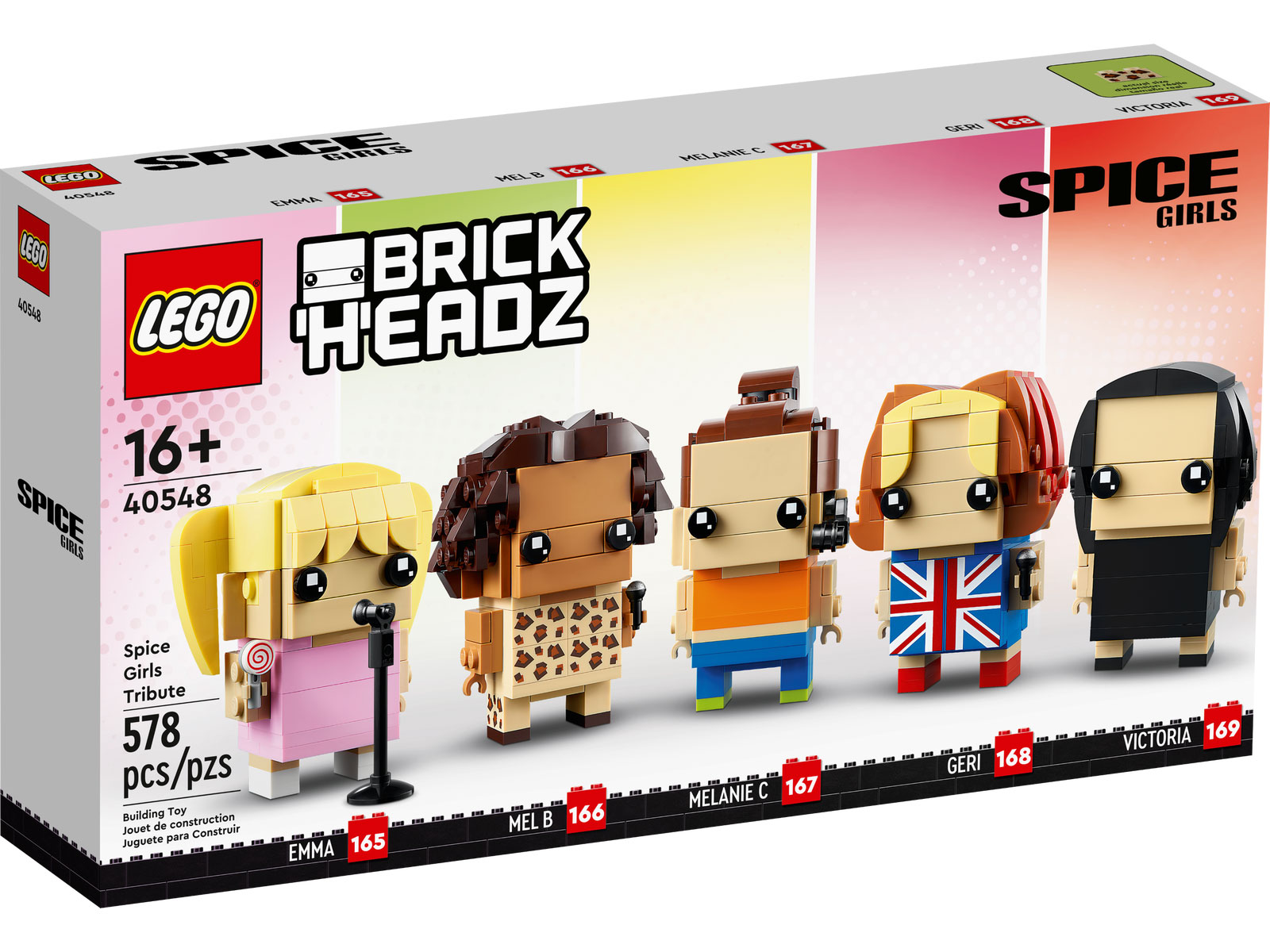 LEGO® BrickHeadz 40548 - Hommage an die Spice Girls