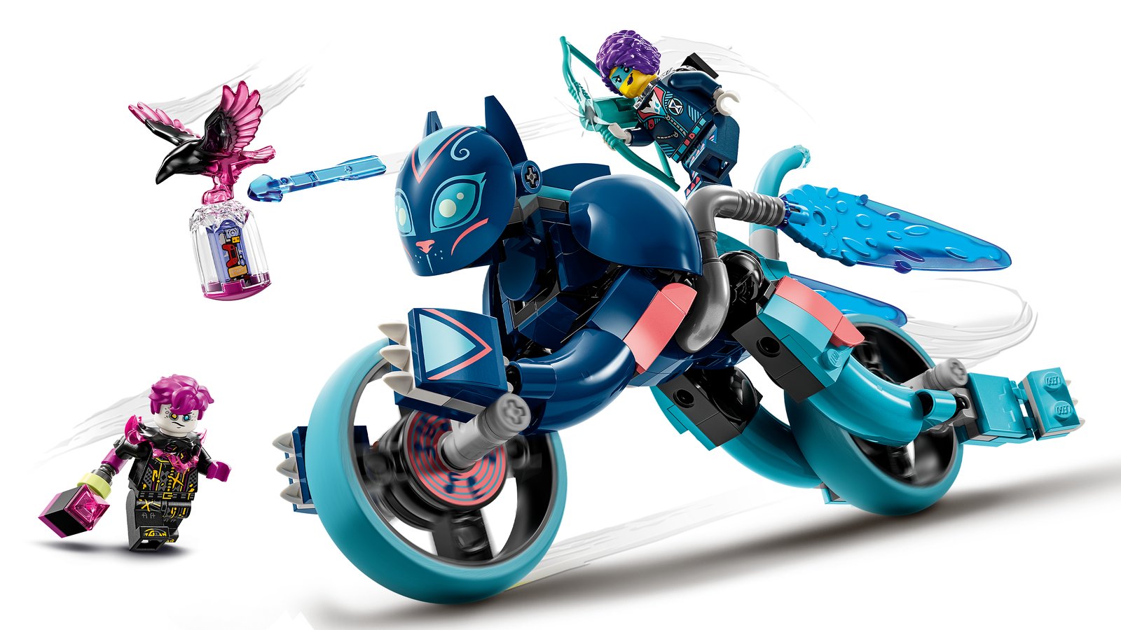 LEGO 71479 LEGO® DREAMZzz 71479 - Zoeys Katzenmotorrad – Primaeres Produktbild