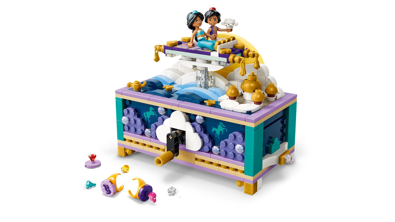 LEGO 43295 LEGO® ǀ Disney Princess 43295 - Jasmins Schmuckkästchen – Primäres Produktbild