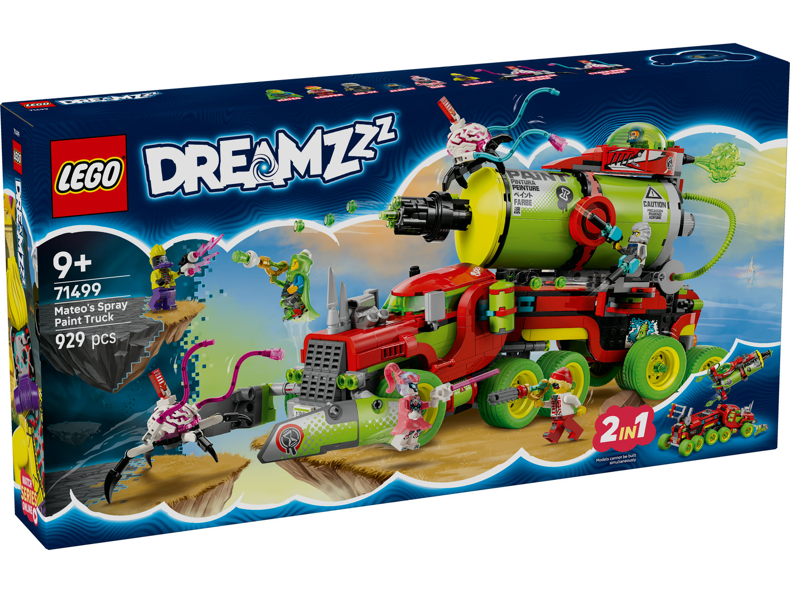 LEGO® DREAMZzz 71499 - Mateos Sprühdosen-Truck
