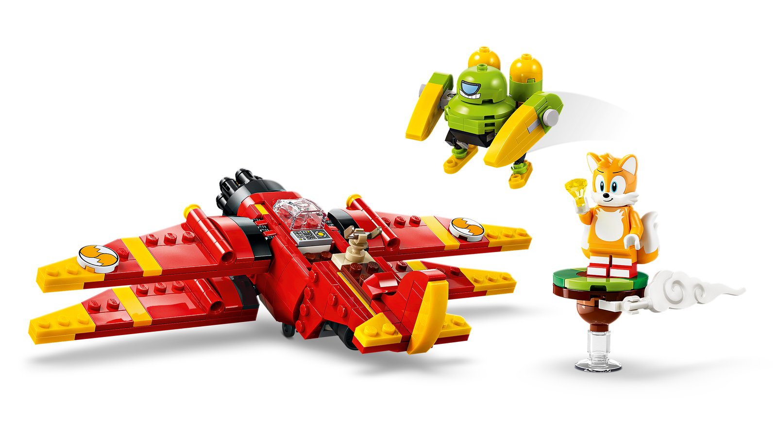 LEGO 77119 LEGO® Sonic the Hedgehog™ Tails‘ Tornado-1 77119 - Tails' Tornado-1 – Detailansicht 2
