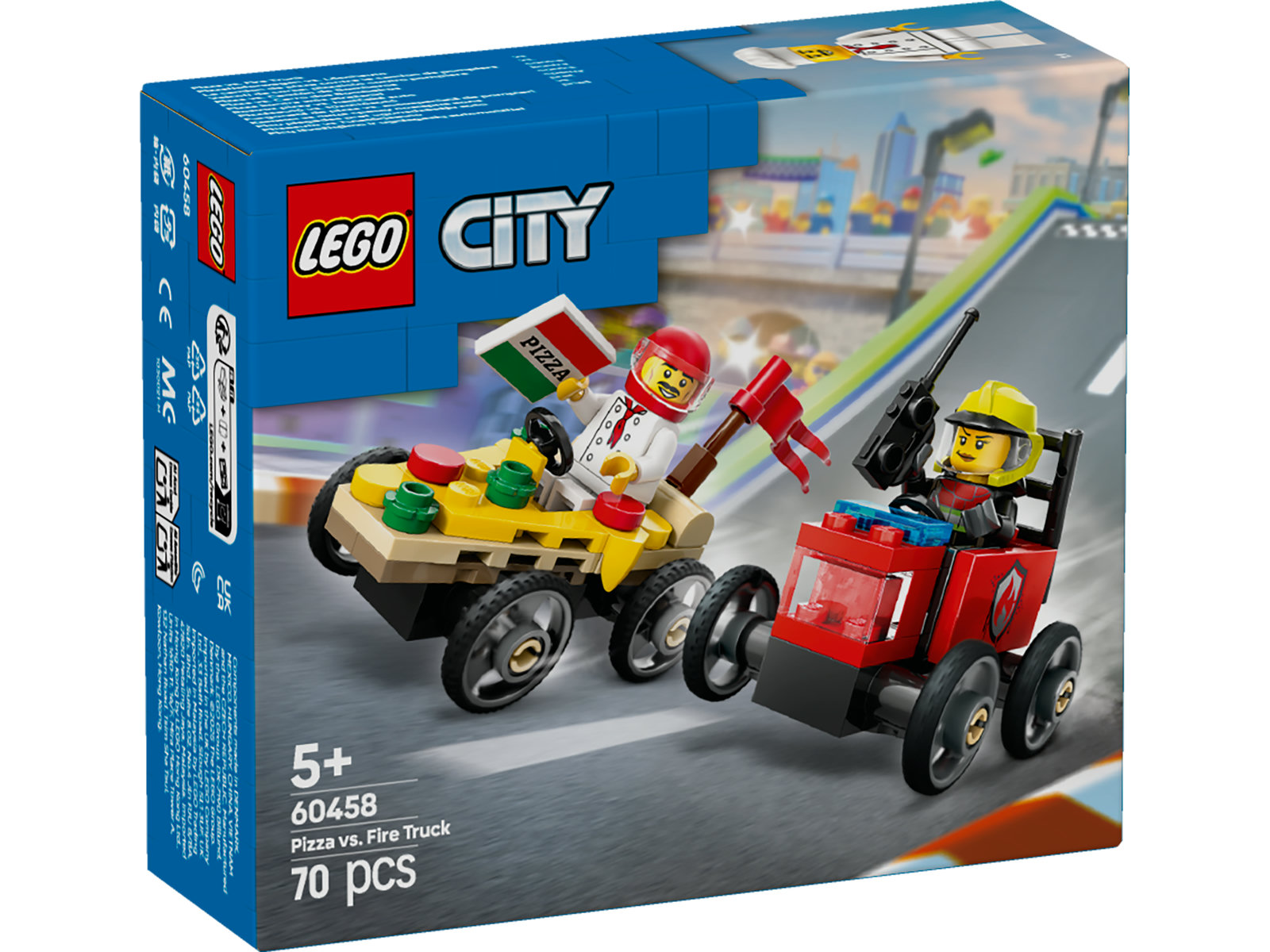 LEGO® City 60458 - Pizzalieferwagen vs. Löschauto LEGO® City 60458 - Pizzalieferwagen vs. Löschauto