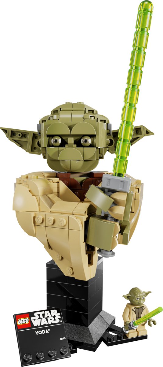 LEGO 75438 LEGO® Star Wars™ 75438 - Yoda™ Büste – Produktfoto