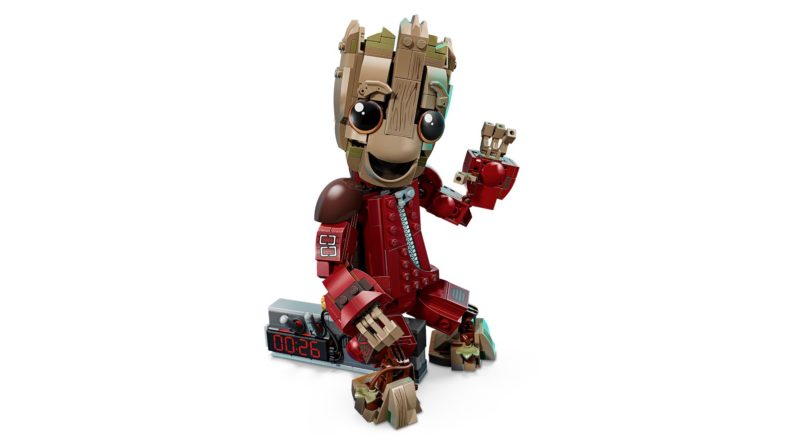 LEGO 76341 LEGO® ǀ Marvel 76341 - Groot im Ravager-Outfit – Primaeres Produktbild