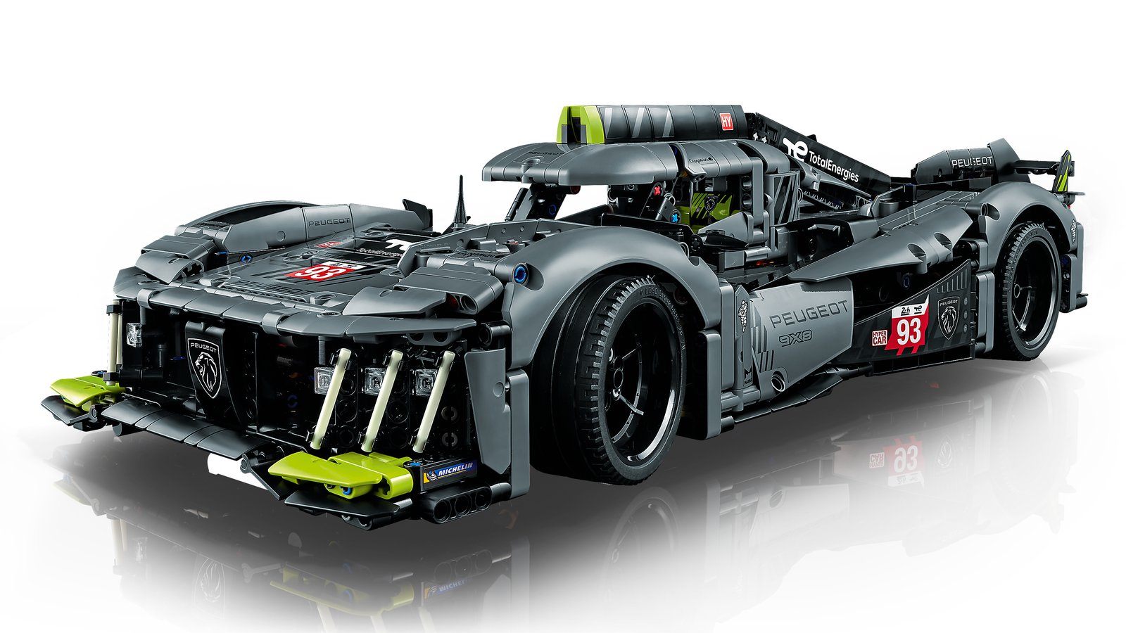 LEGO 42156 LEGO® Technic 42156 - PEUGEOT 9X8 24H Le Mans Hybrid Hypercar – Primaeres Produktbild