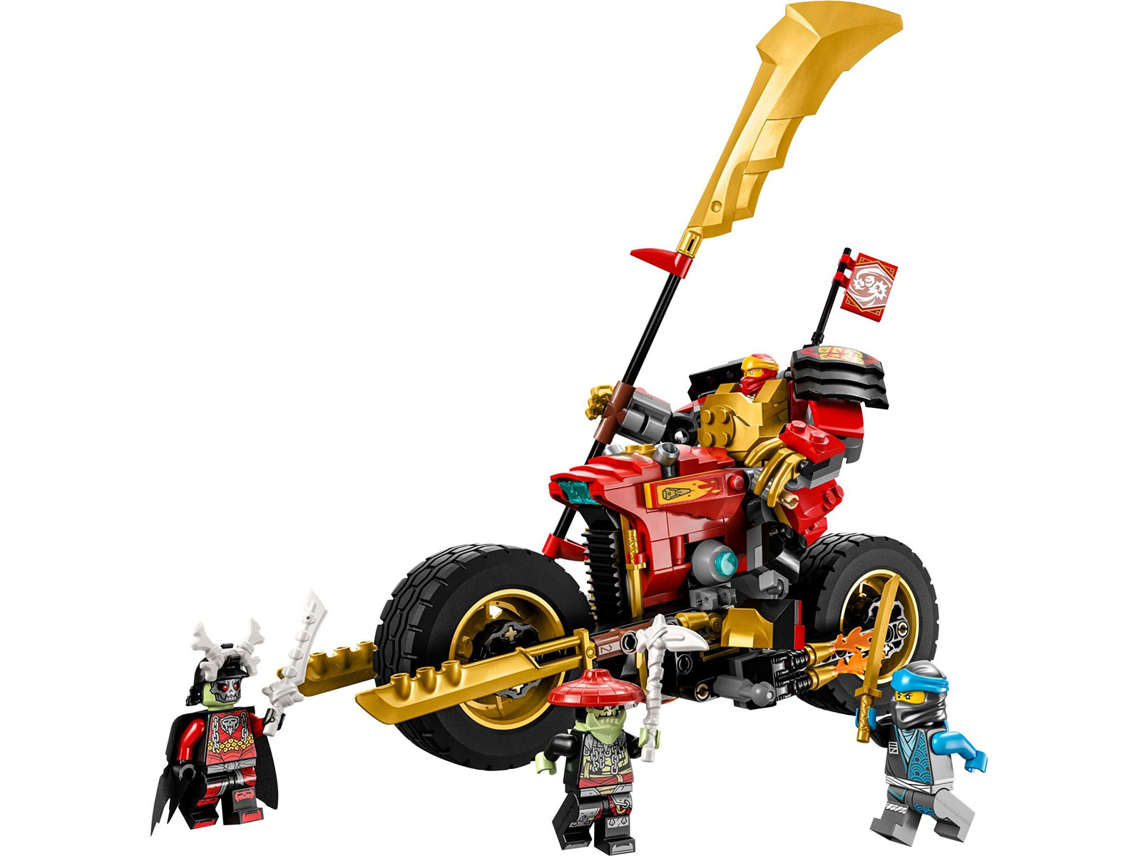 LEGO® NINJAGO® 71783 - Kais Mech-Bike EVO