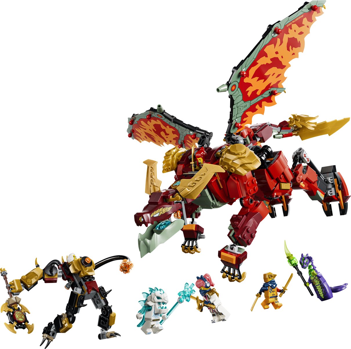 LEGO 71868 LEGO® NINJAGO® 71868 - Wyldfyres Drachenmech – Produktfoto