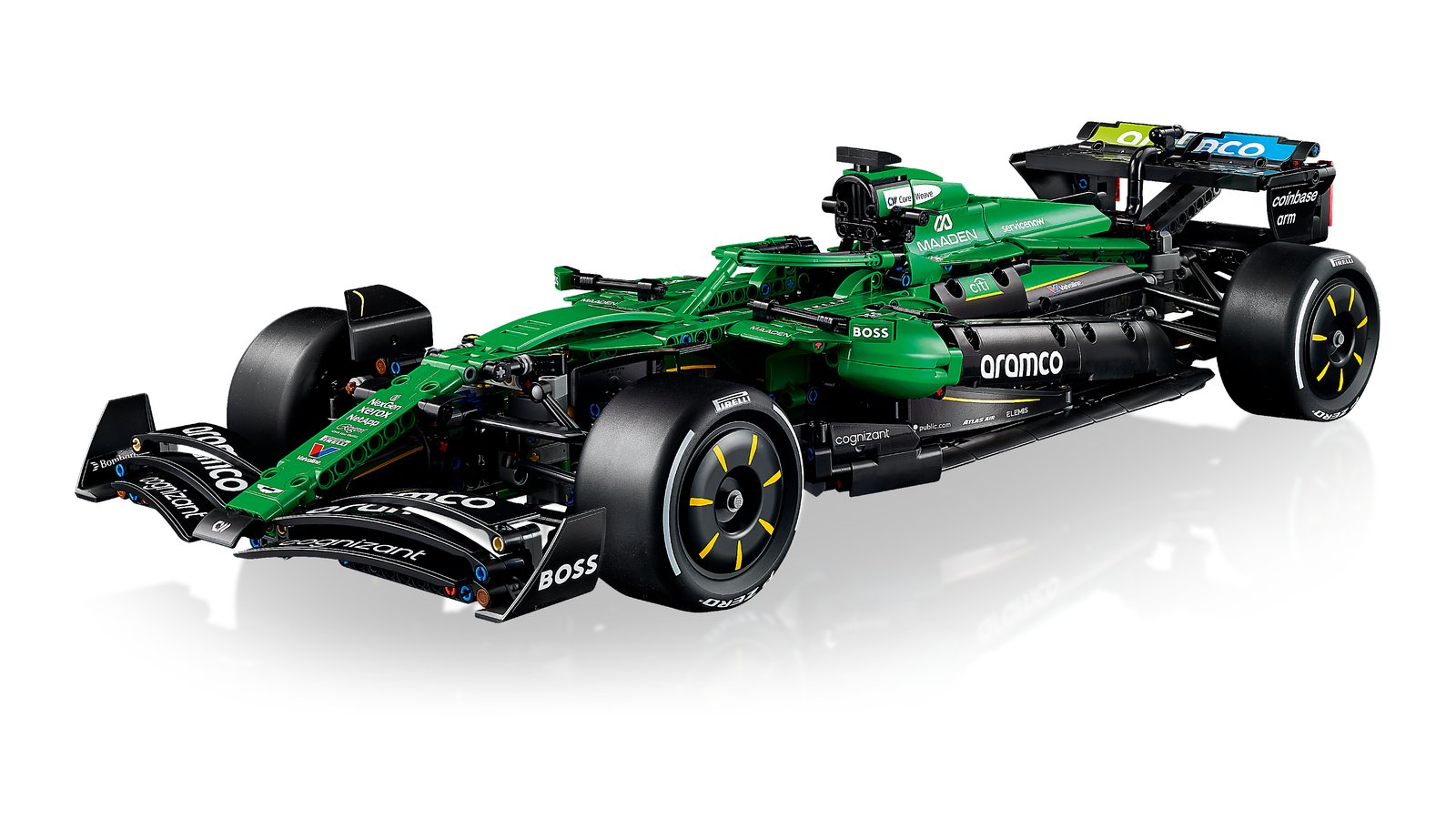 LEGO 42240 LEGO® Technic 42240 - Aston Martin Aramco AMR25 F1® Auto – Primäres Produktbild
