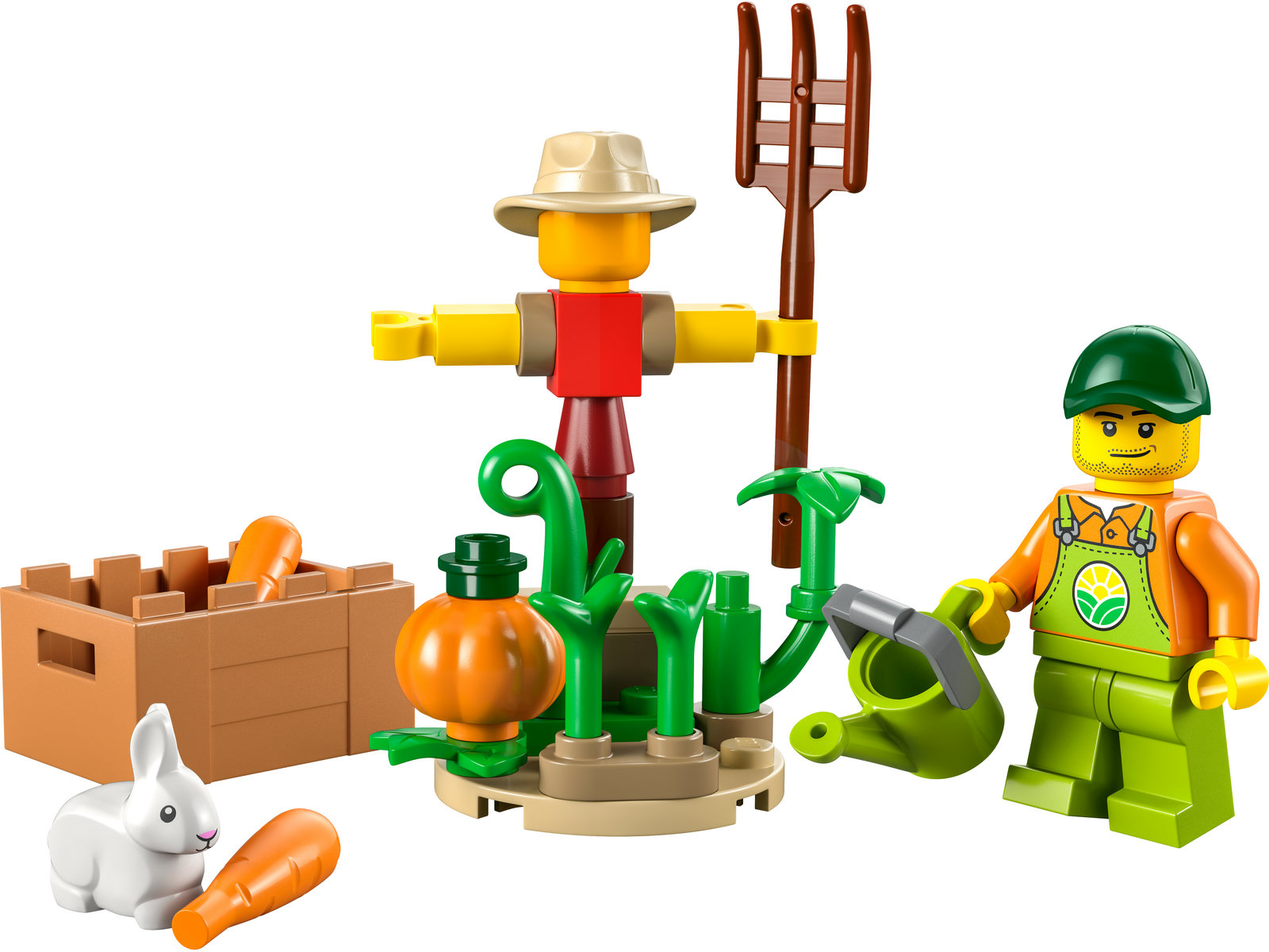 LEGO® City 30590 - Bauernhofgarten mit Vogelscheuche