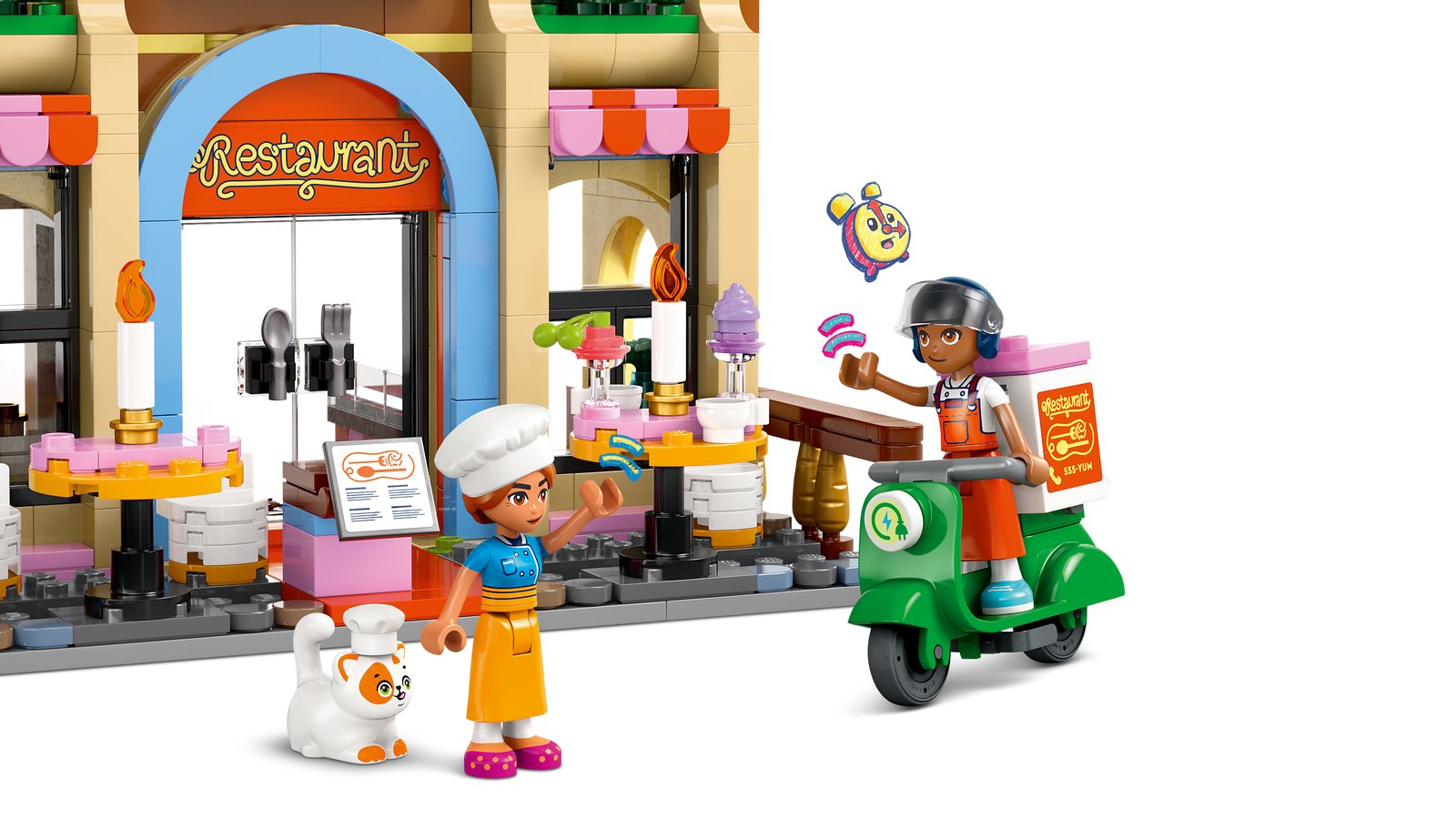 LEGO 42655 LEGO® Friends 42655 - Restaurant und Kochschule – Detailansicht 6