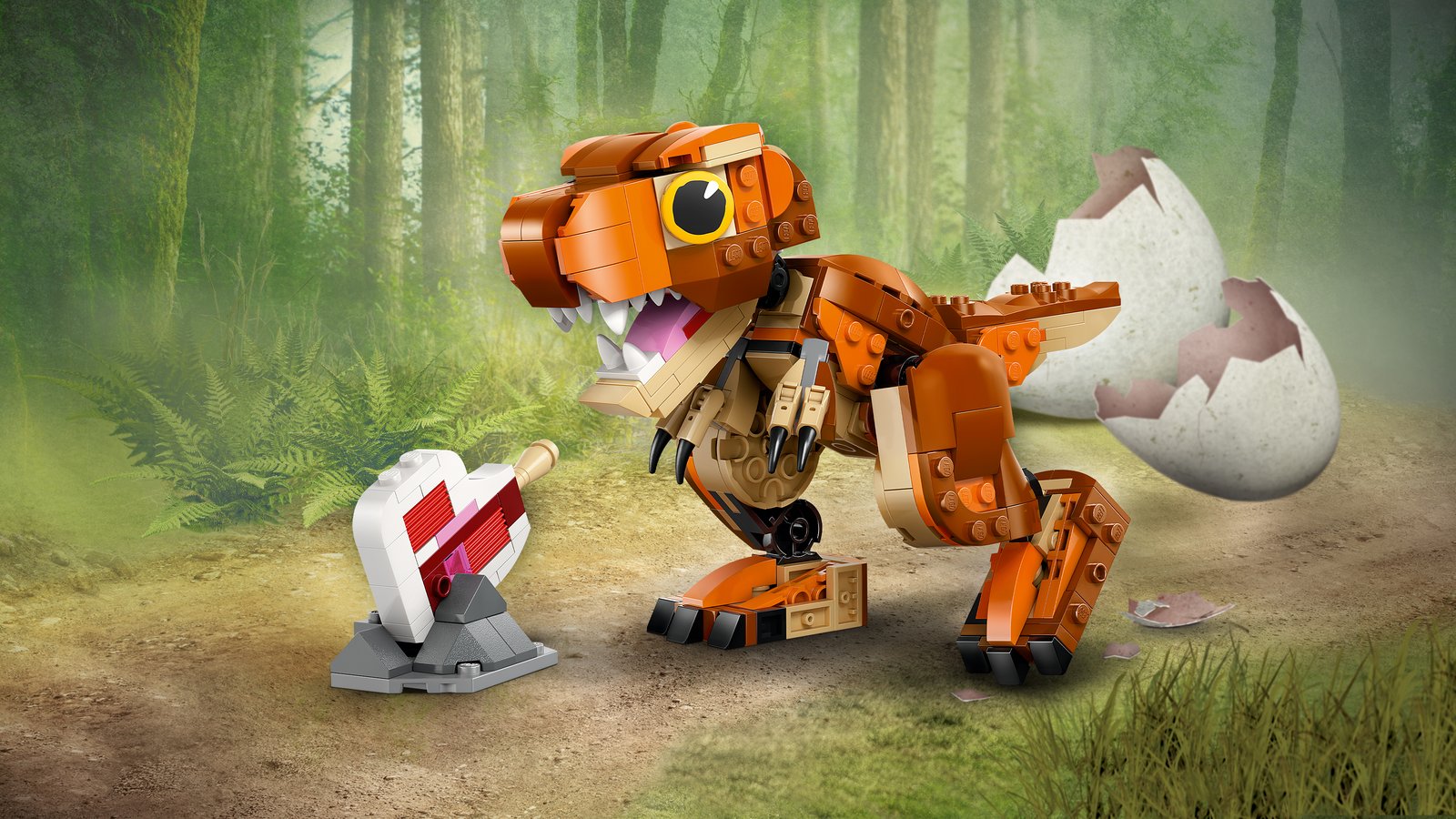 LEGO 76967 LEGO® Jurassic World 76967 - Little Eatie: T.Rex – Primaeres Produktbild