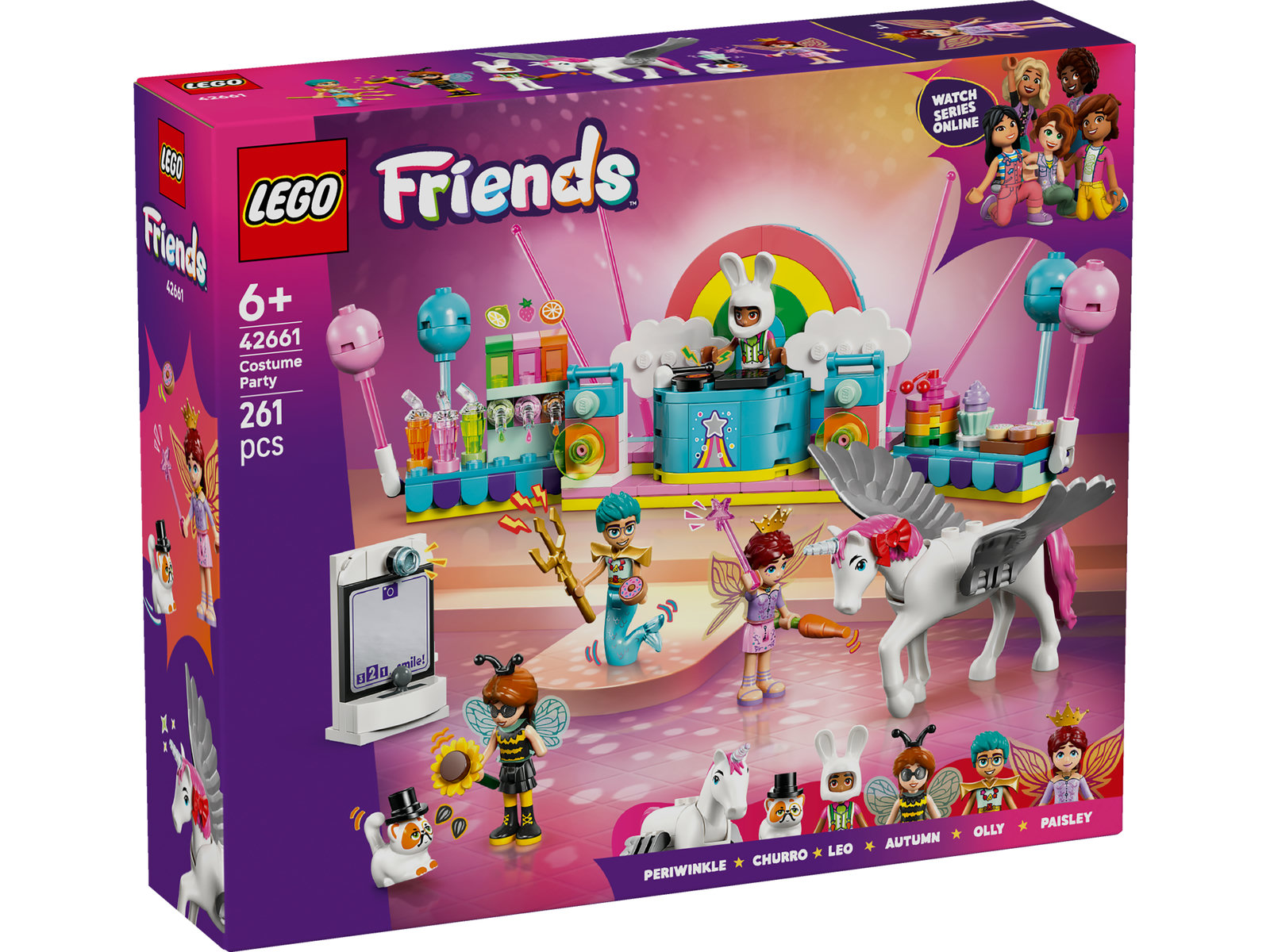 LEGO® Friends 42661 - Kostümparty mit Einhorn und Fee LEGO® Friends 42661 - Kostümparty mit Einhorn und Fee