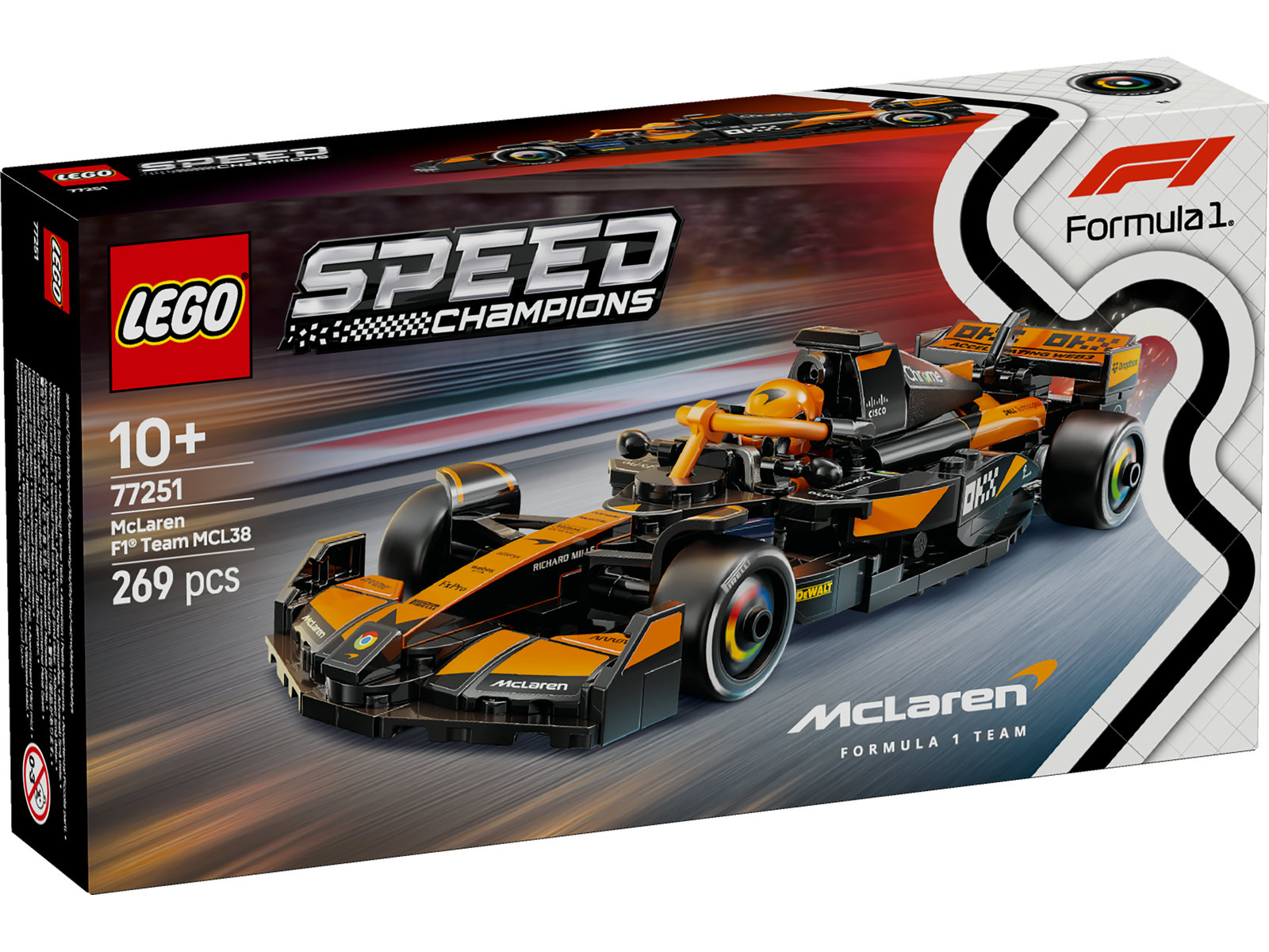 LEGO® Speed Champions 77251 - McLaren F1® Team MCL38 Rennauto LEGO® Speed Champions 77251 - McLaren F1® Team MCL38 Rennauto