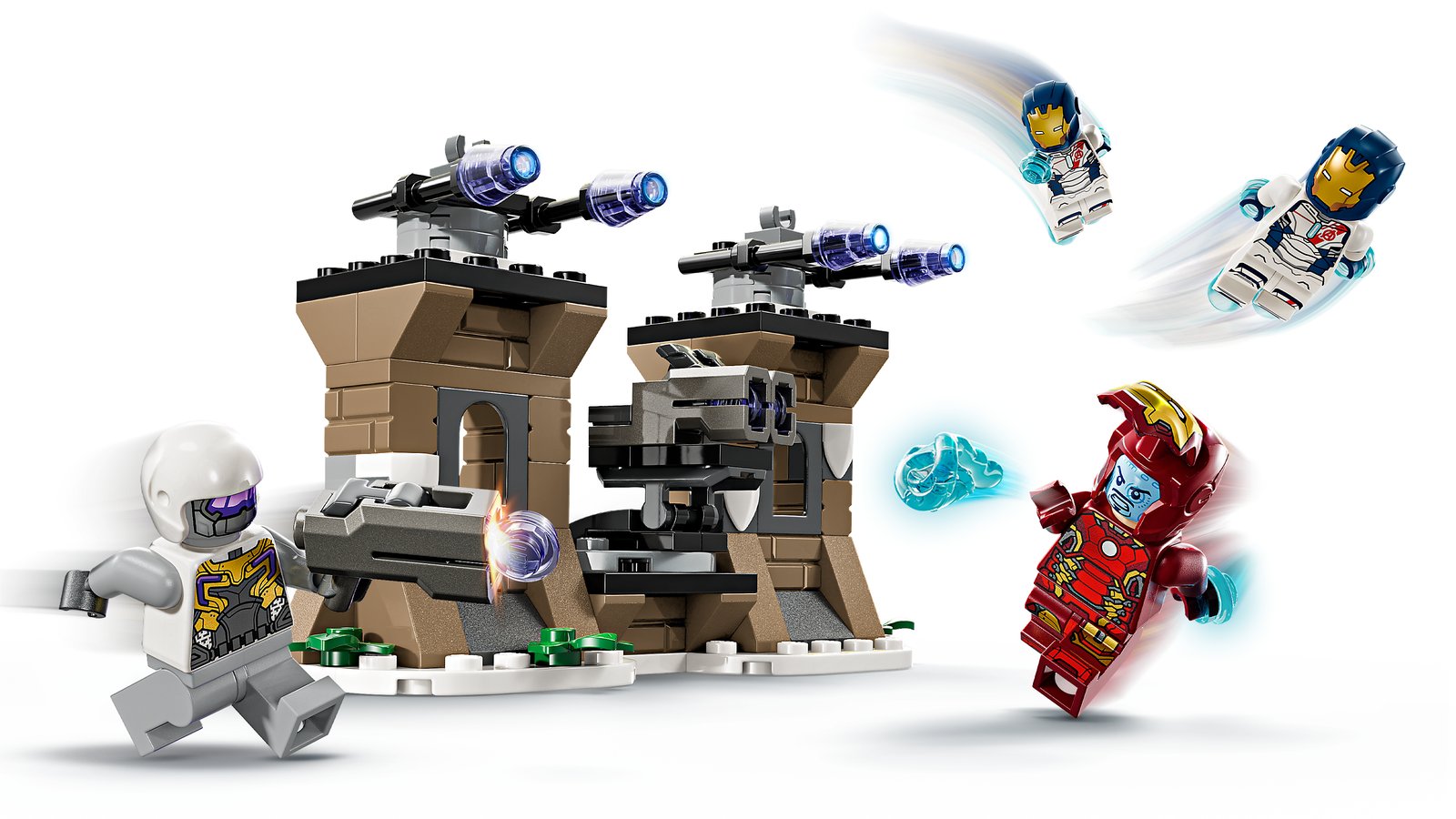 LEGO 76288 LEGO® Marvel 76288 - Iron Man & Iron Legion vs. HYDRA-Soldat – Detailansicht 1