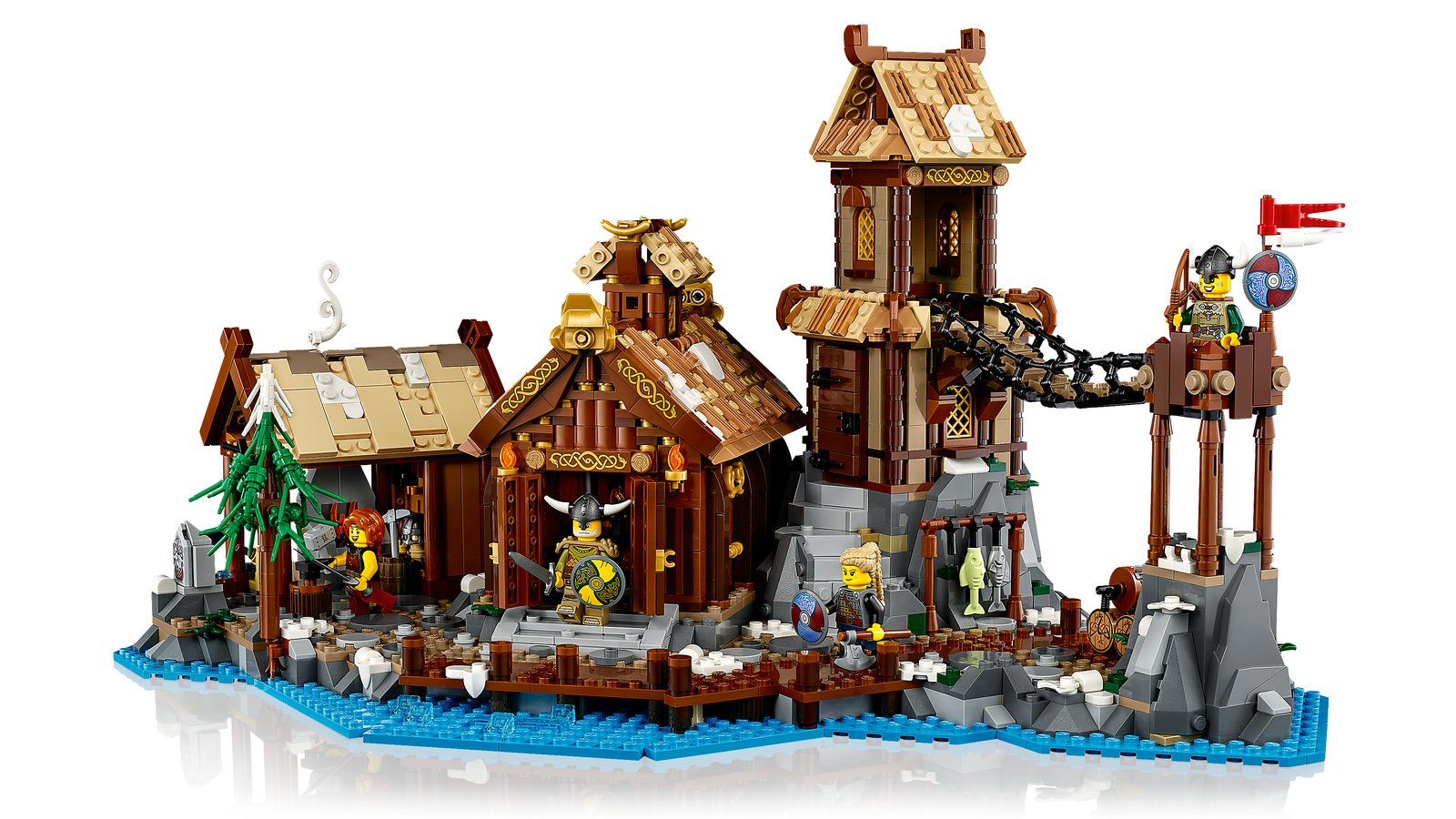 LEGO 21343 LEGO® Ideas 21343 - Wikingerdorf – Primaeres Produktbild