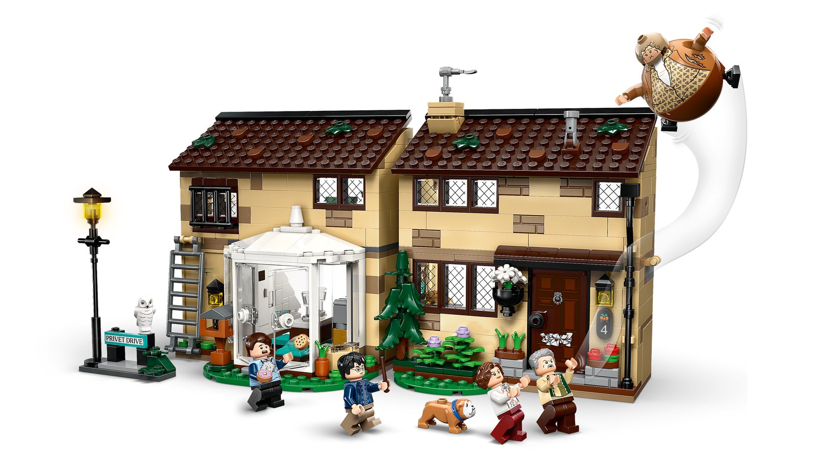 LEGO 76451 LEGO® Harry Potter™ 76451: Ligusterweg: Tante Magdas Besuch – Primaeres Produktbild