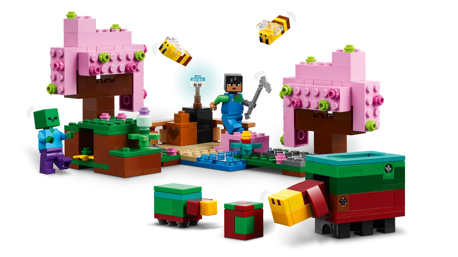LEGO 21260 LEGO® Minecraft 21260 - Der Kirschblütengarten – Primaeres Produktbild
