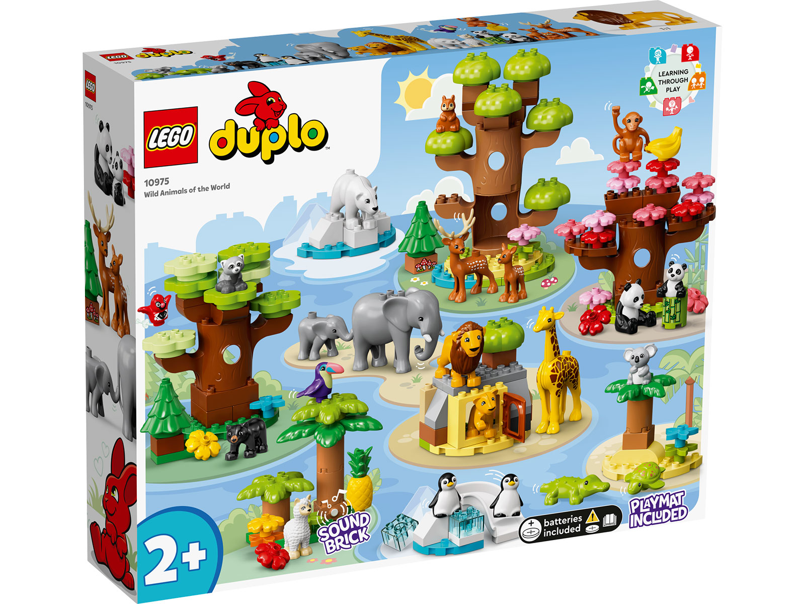 LEGO® DUPLO® 10975 - Wilde Tiere der Welt