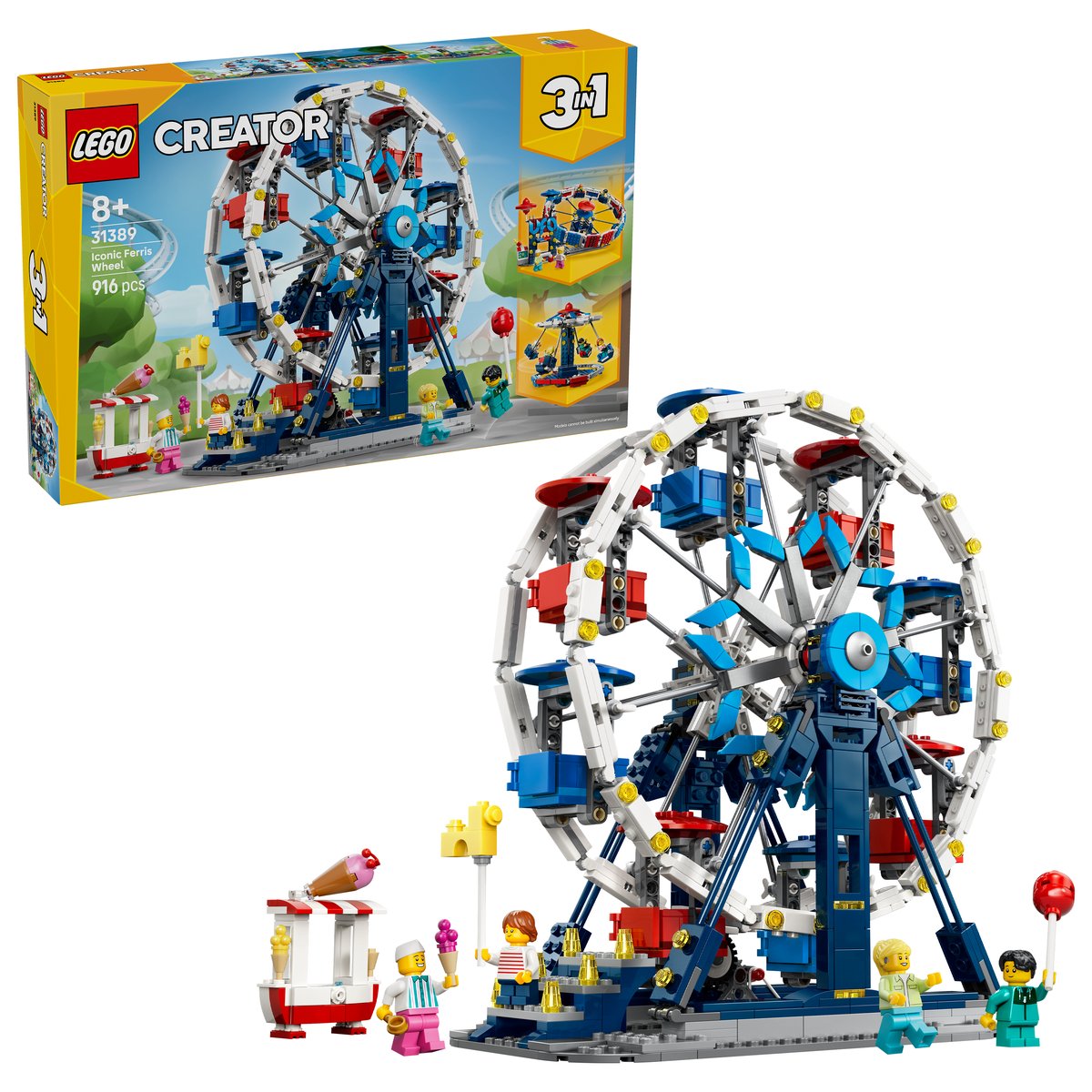 LEGO 31389 LEGO® Creator 31389 - Legendäres Riesenrad – Box & Produkt