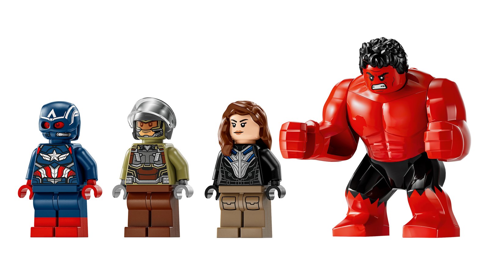 LEGO 76292 LEGO® Marvel 76292 - Showdown zwischen Captain America und Red Hulk – Detailansicht 1