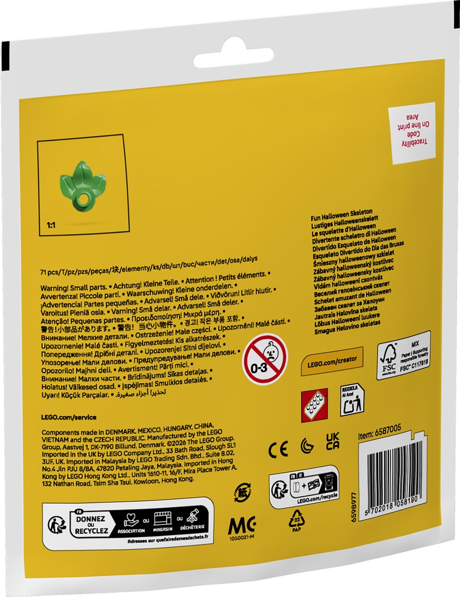 LEGO 30717 LEGO 30717 – Verpackung hinten