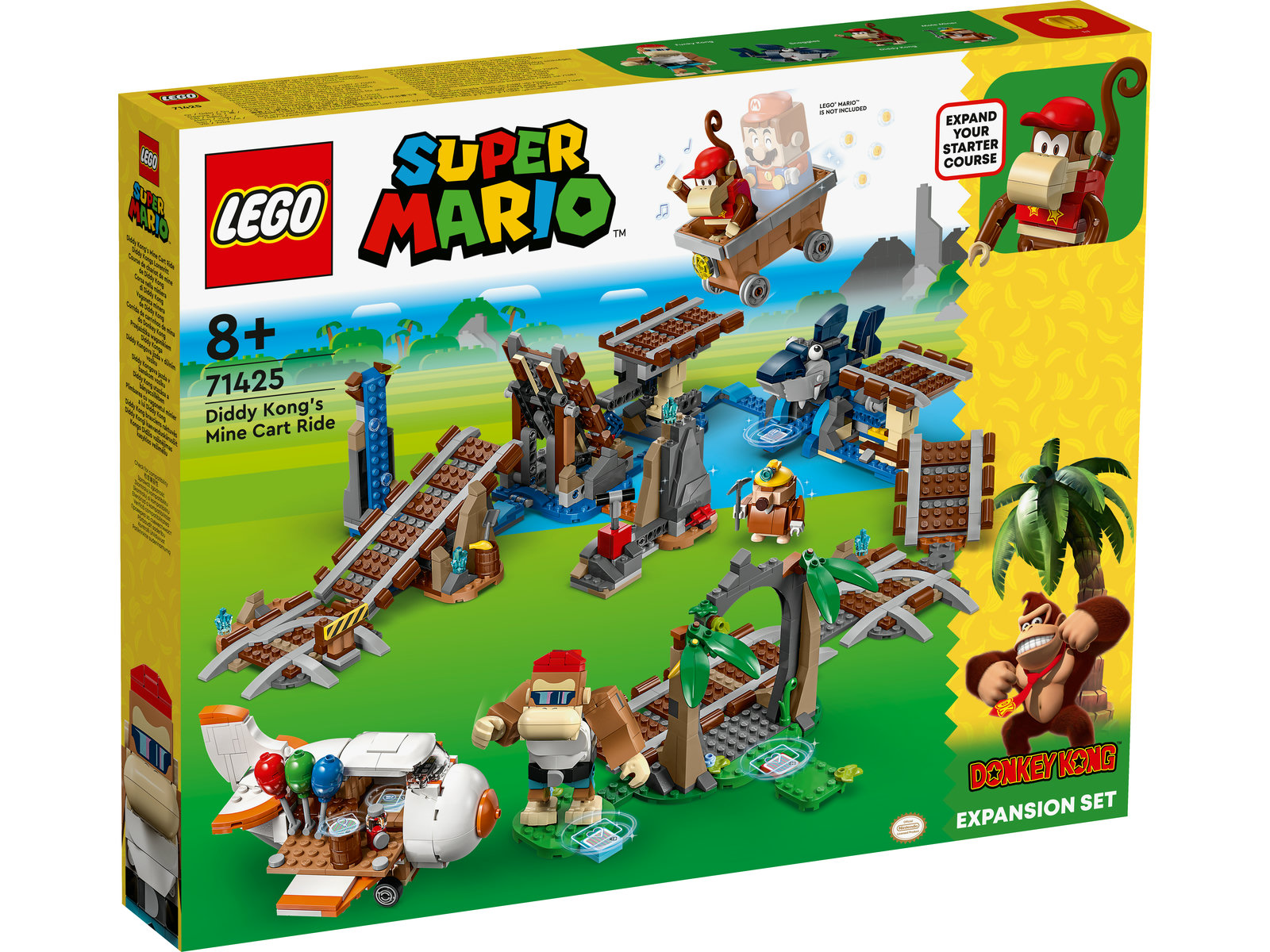 LEGO® Super Mario 71425 - Diddy Kongs Lorenritt – Erweiterungsset