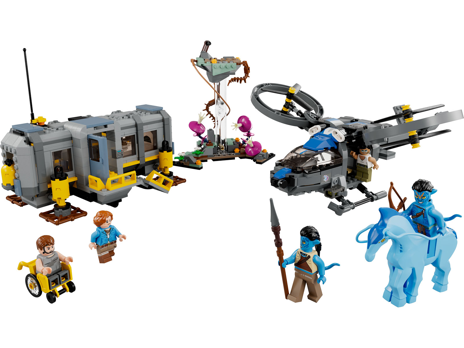 LEGO® Avatar 75573 - Schwebende Berge: Site 26 und RDA Samson - Set