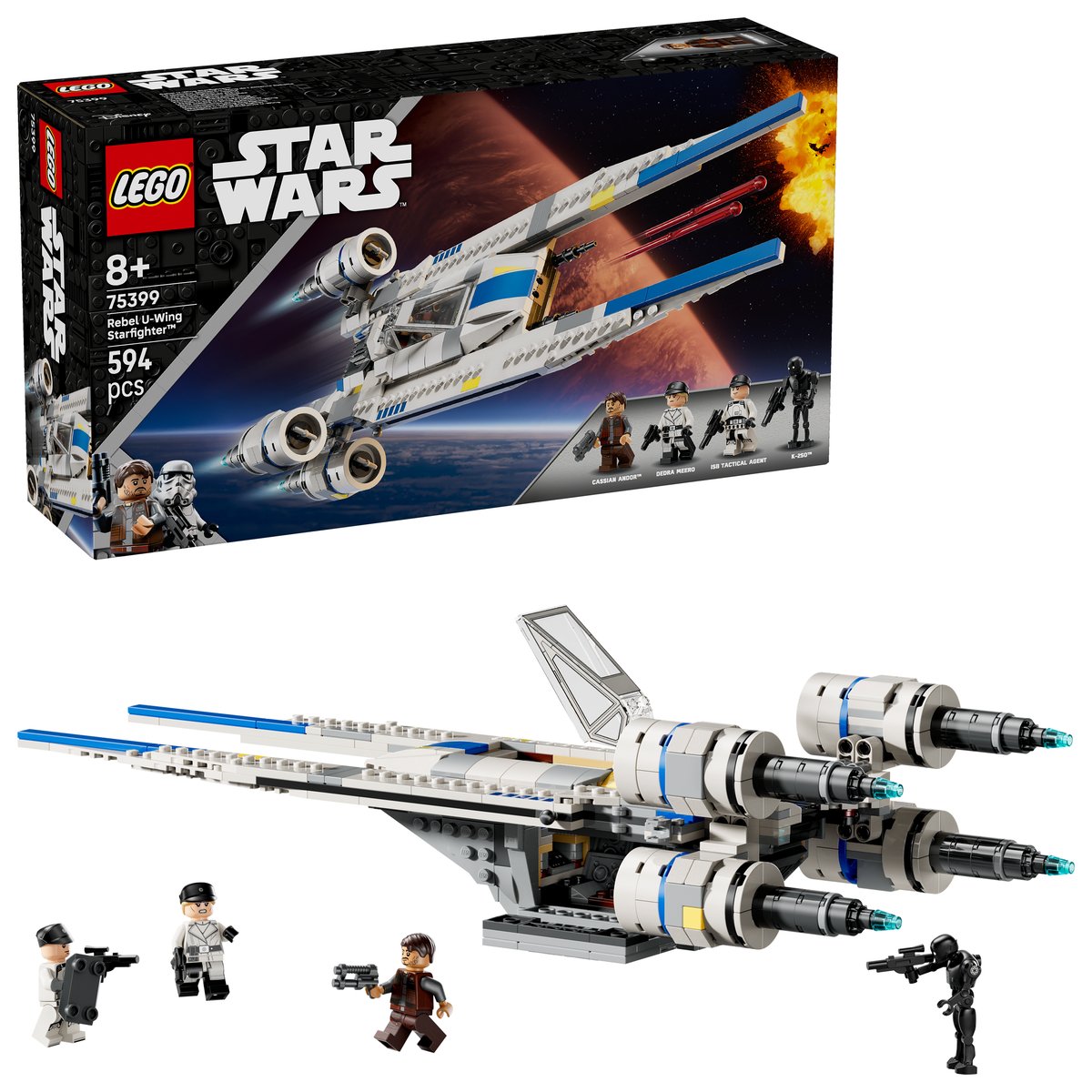 LEGO 75399 LEGO® Star Wars™ 75399 - Rebel U-Wing Starfighter™ – Box & Produkt