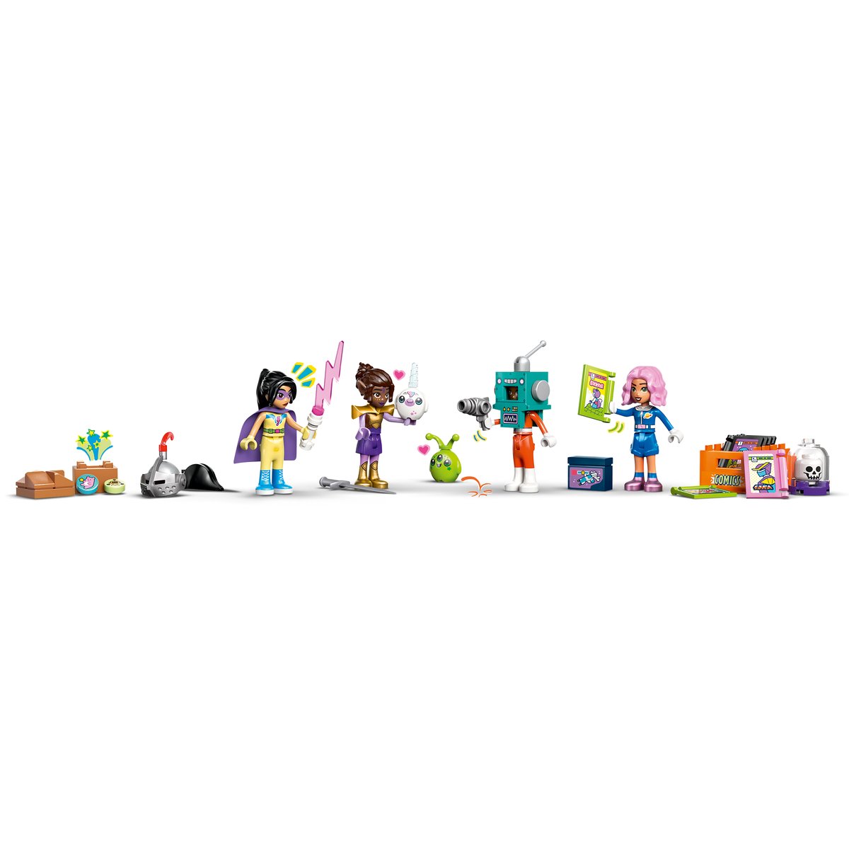 LEGO 42674 LEGO® Friends 42674 - Comic- und Spieleladen – Detailansicht 1