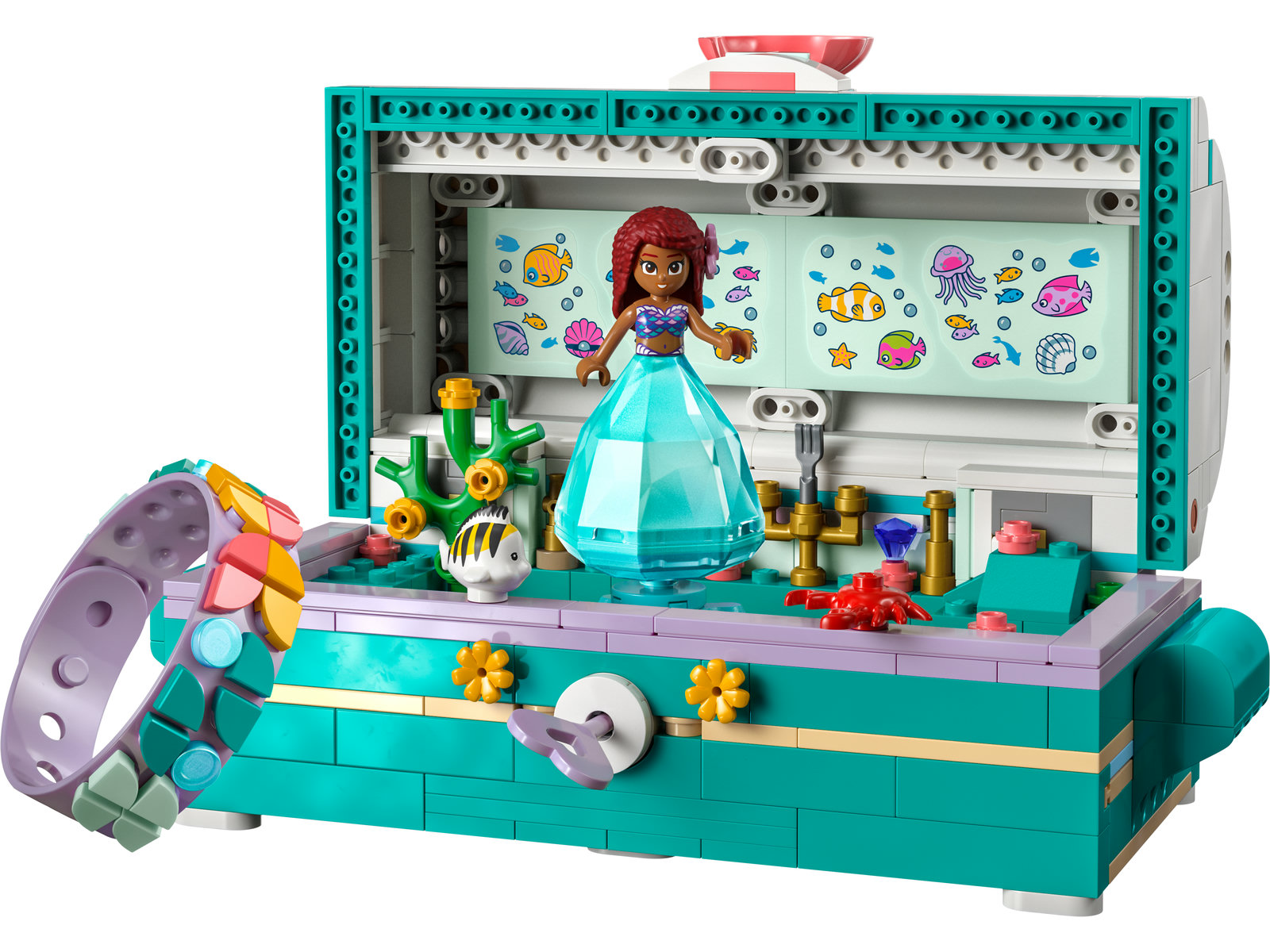 LEGO® Disney 43229 - Arielles Schatztruhe