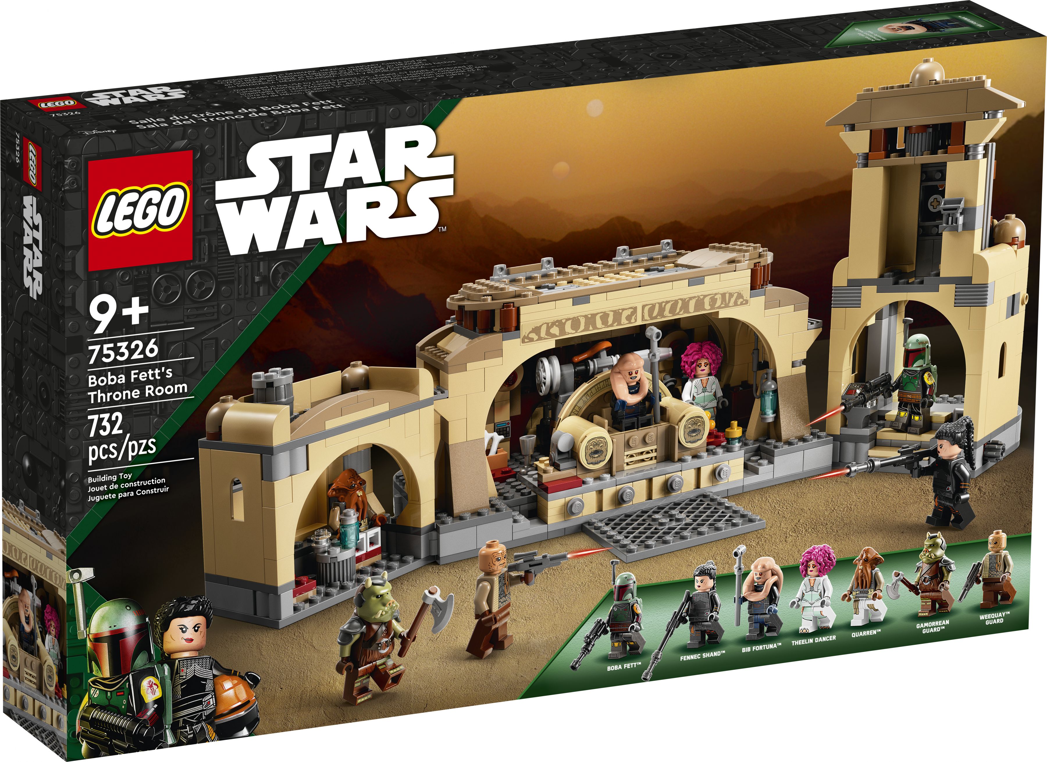 LEGO® Star Wars™ 75326 - Boba Fetts Thronsaal LEGO® Star Wars™ 75326 - Boba Fetts Thronsaal