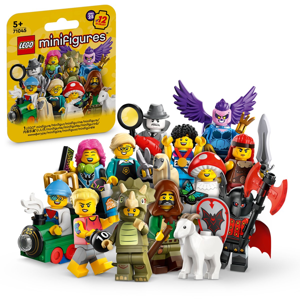 LEGO 71045 LEGO Minifigures 71045 - LEGO® Minifiguren Serie 25 – Box & Produkt