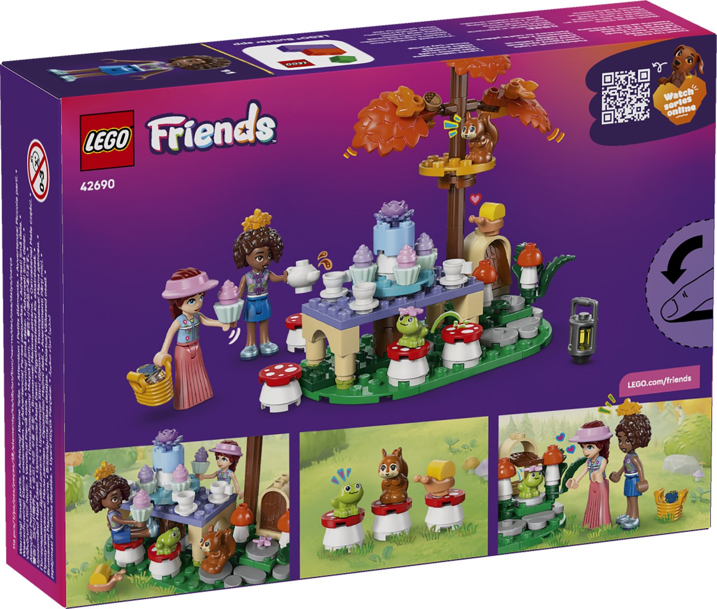 LEGO 42690 LEGO® Friends – 42690 - Teeparty im Wald – Verpackung hinten