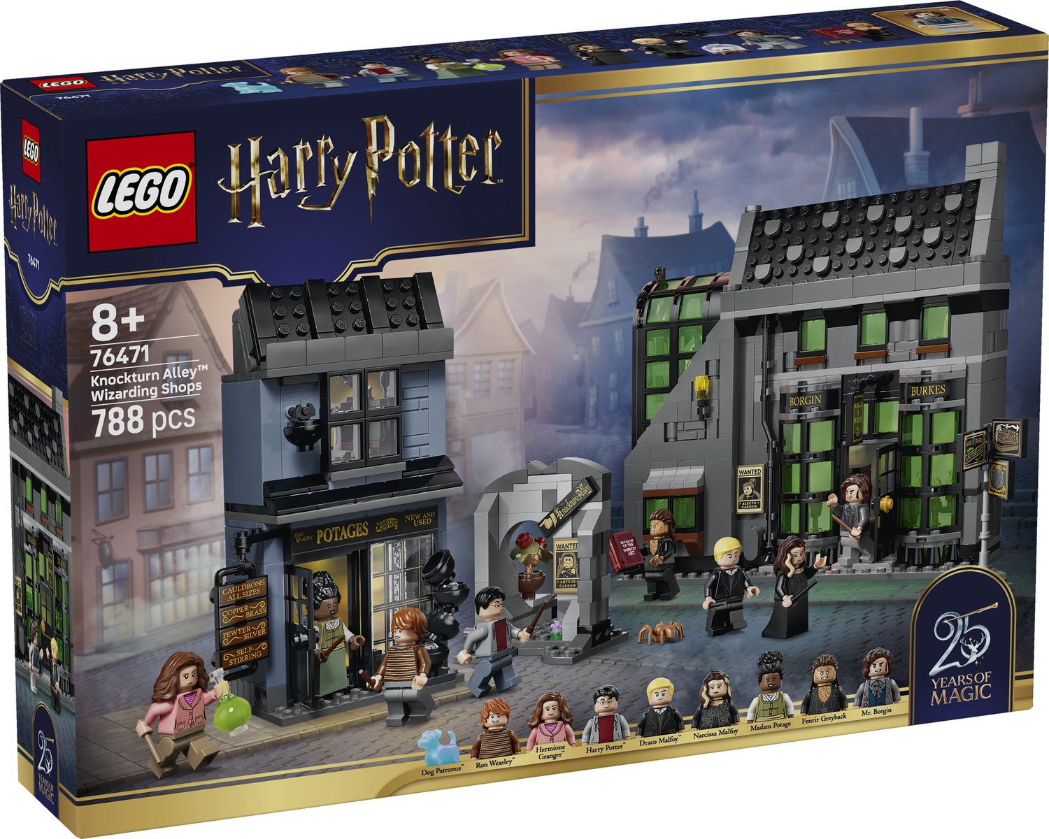 LEGO 76471 LEGO® Harry Potter™ 76471 - Zaubererläden in der Winkelgasse – Verpackung vorne