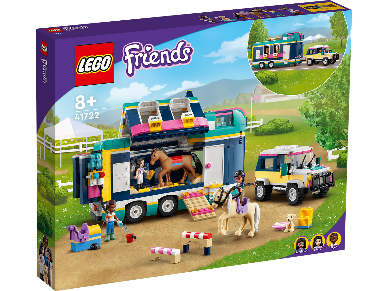 LEGO® Friends 41722 - Pferdeanhänger