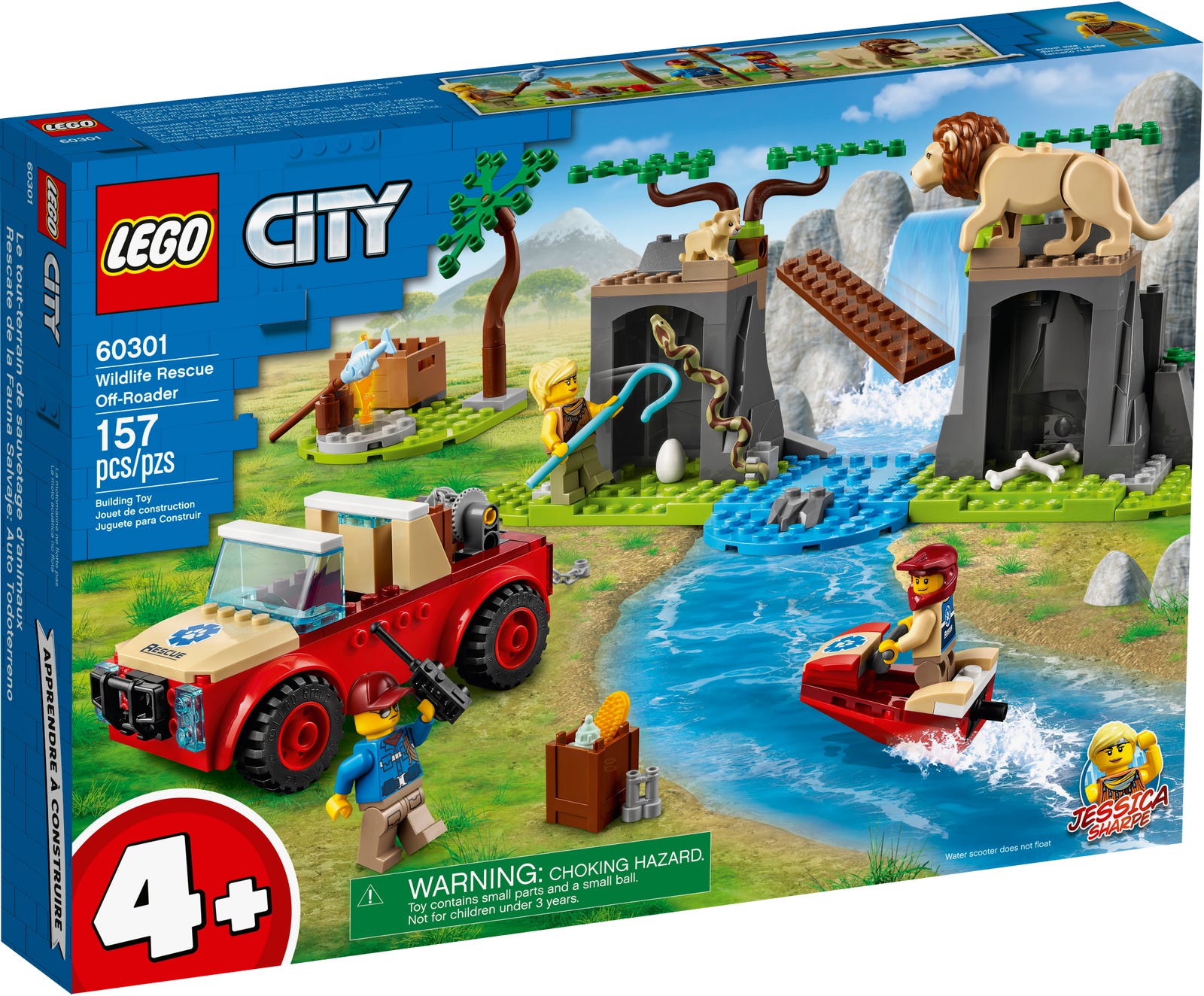 LEGO® City 60301 - Tierrettungs-Geländewagen - Box Front