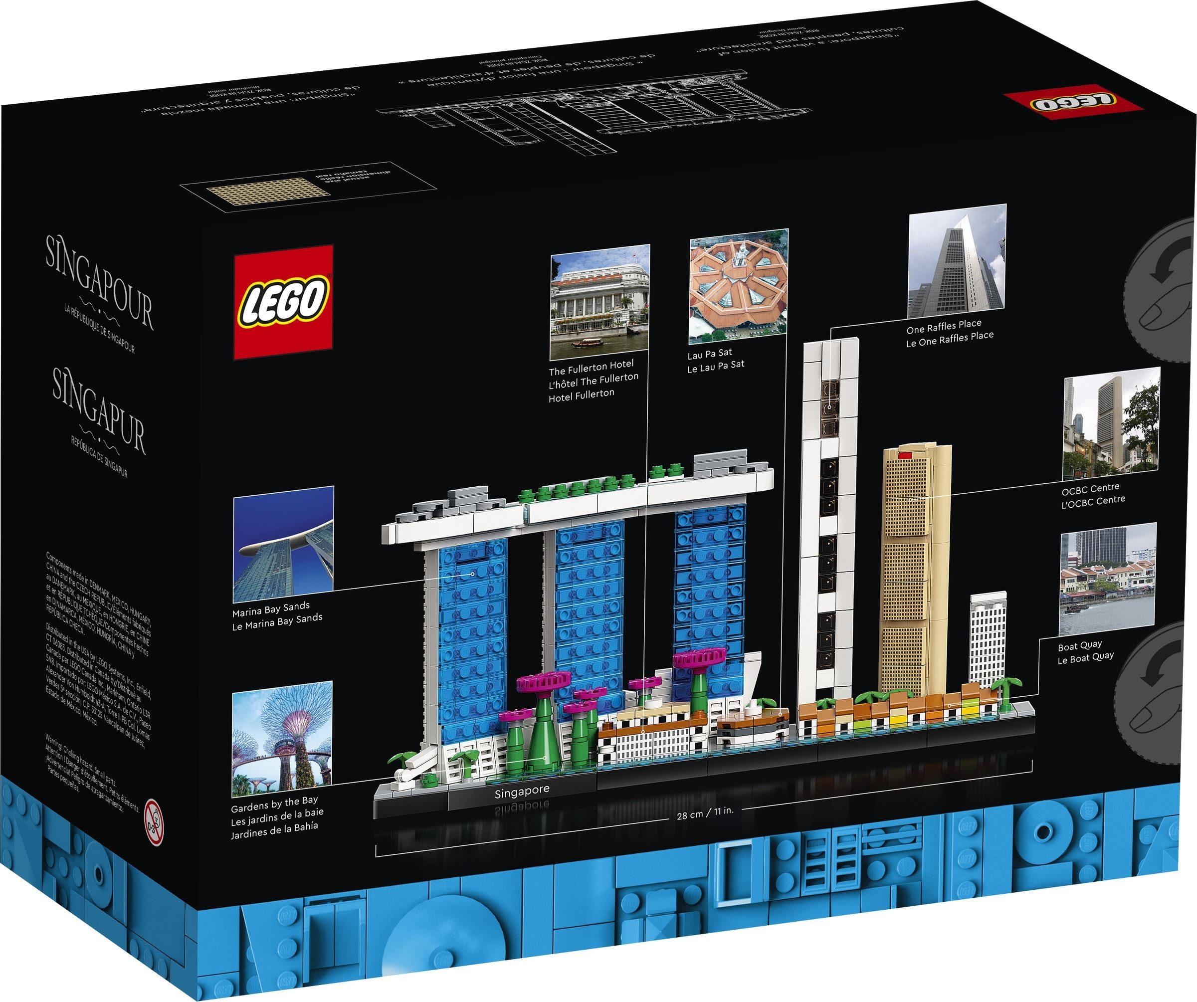 LEGO® Architecture 21057 - Singapur - Box back